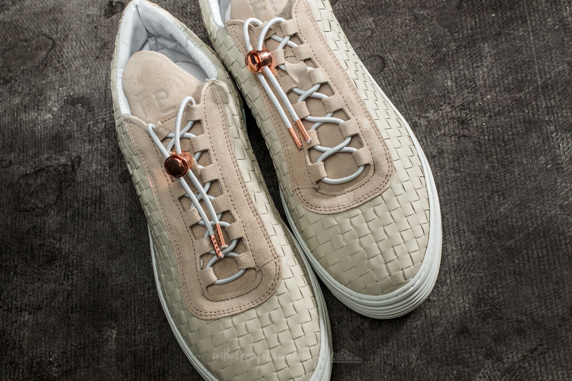 Buty męskie Filling Pieces Low Top Twist Beige