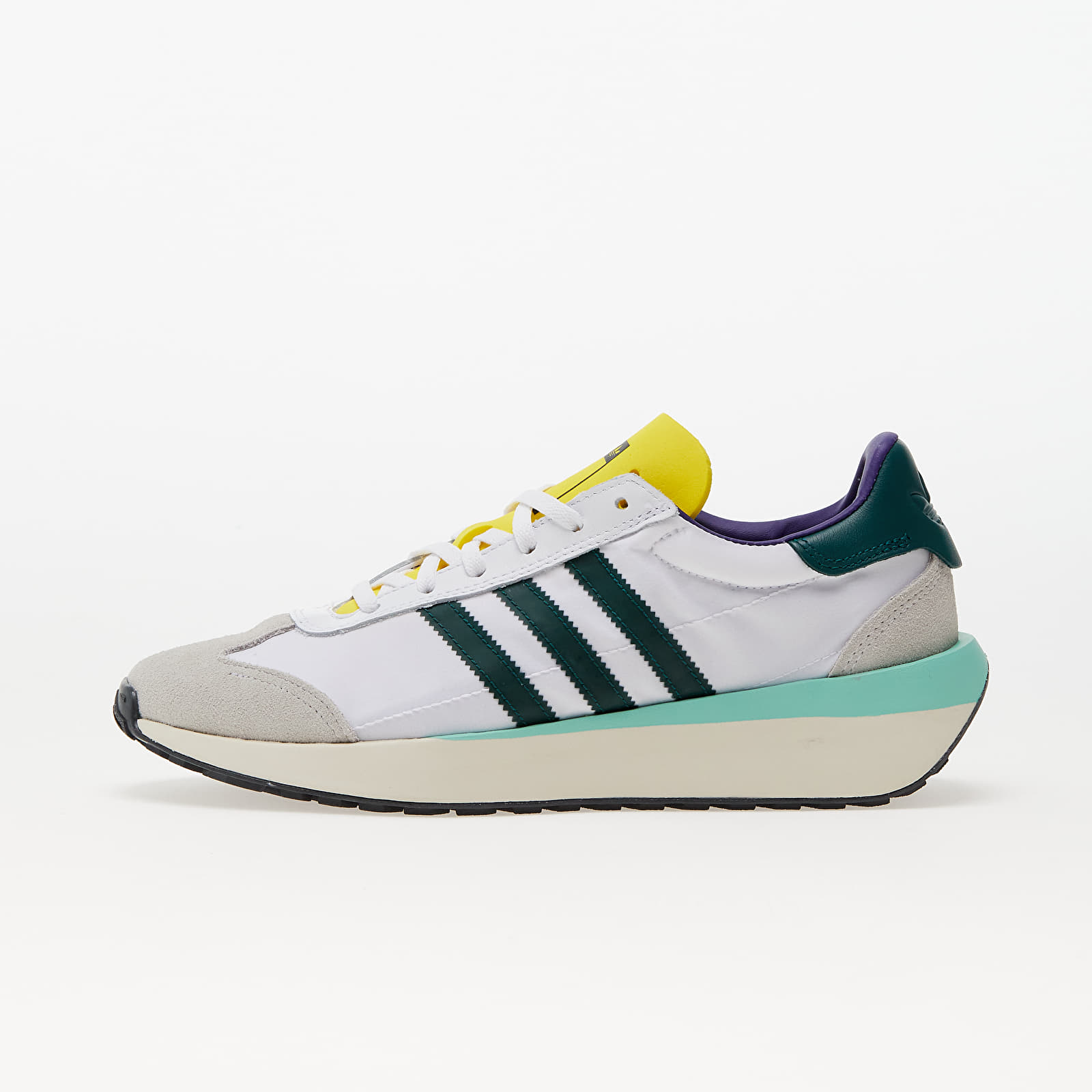 Levně adidas Country Xlg Ftw White/ Collegiate Green/ Yellow