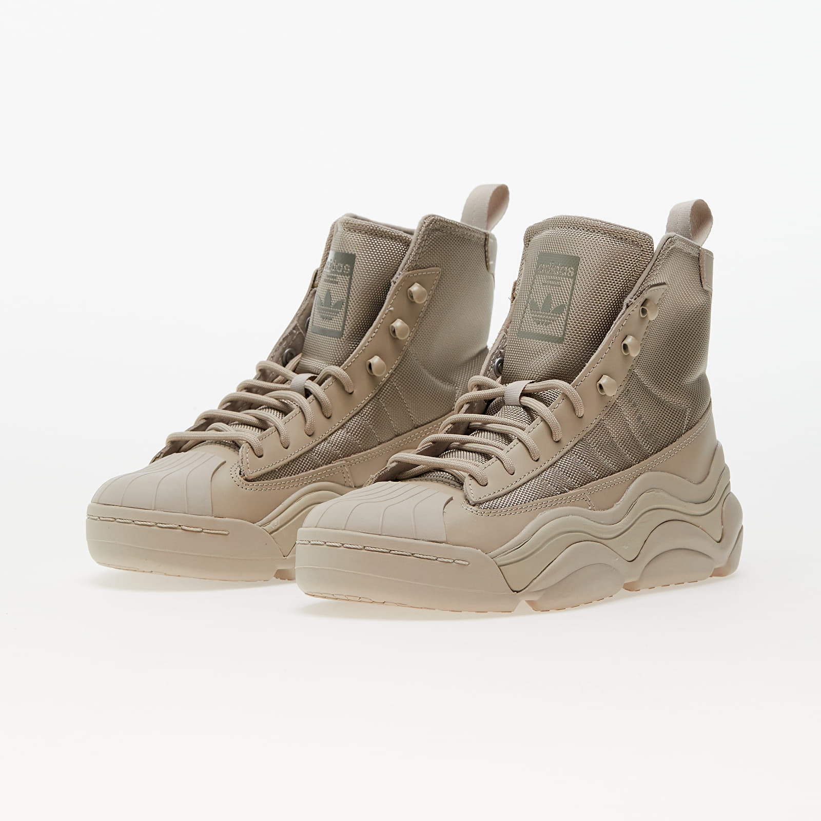 Naisten kengät adidas Superstar Millencon Boot W Wonder Beige/ Wonder Beige/ Silver Pebble