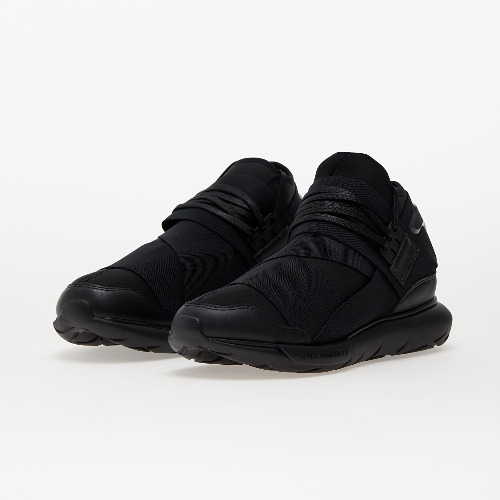 Sko til mænd Y-3 Qasa Black/ Black/ Black