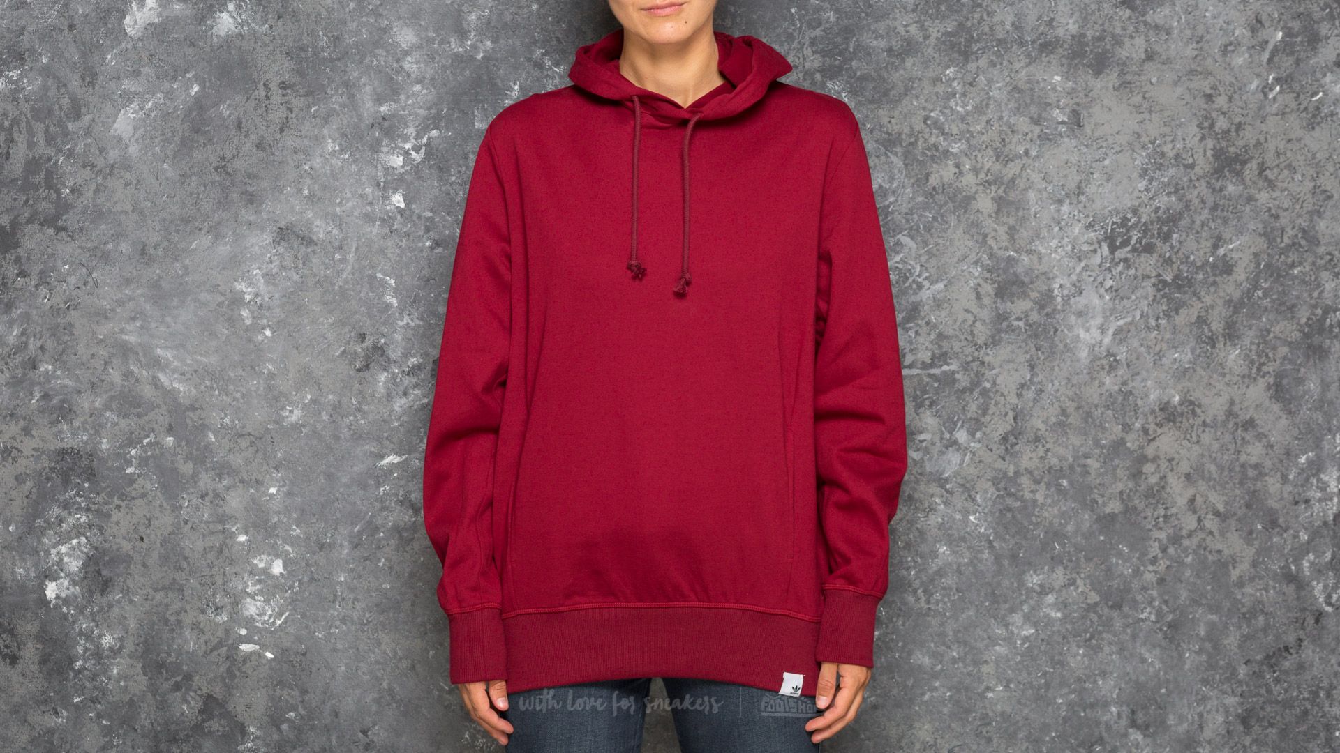 Sweatshirts adidas XbyO Hoodie Collegiate Burgundy