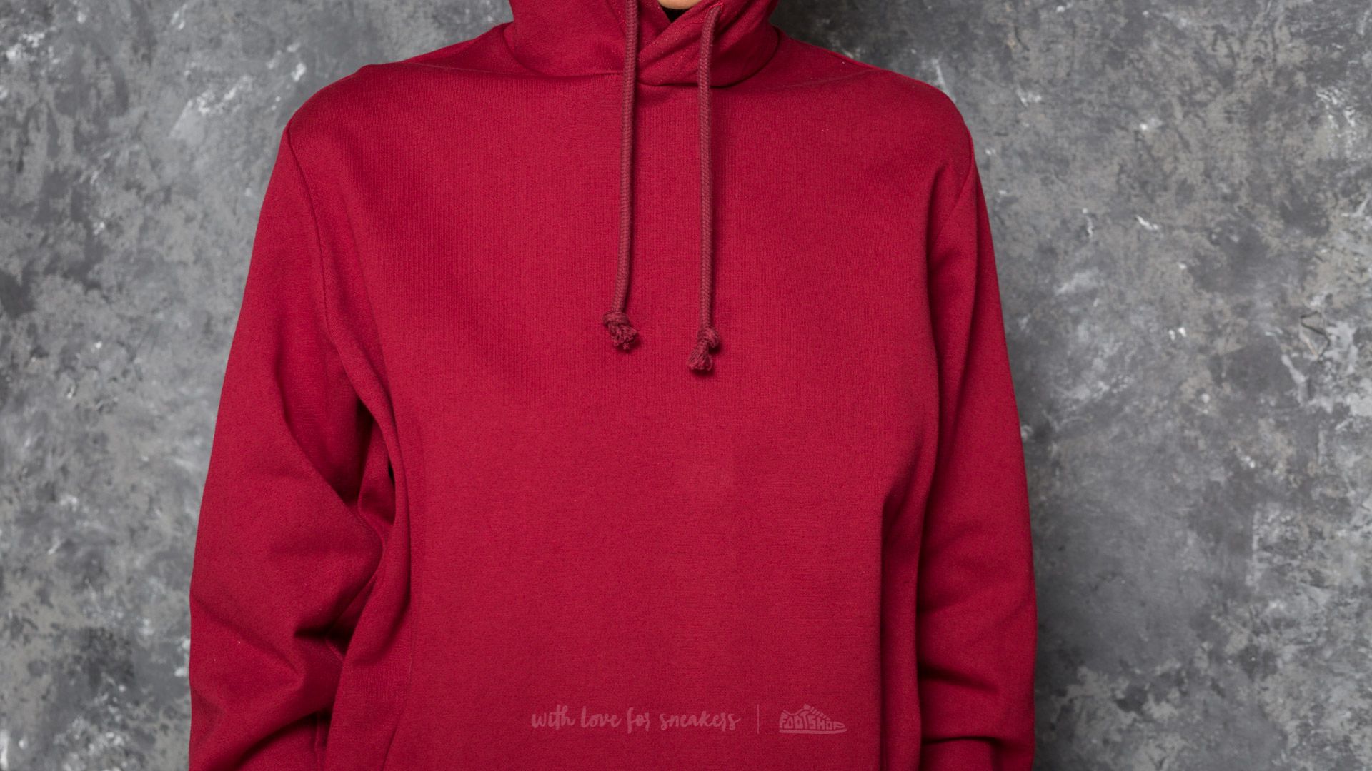 Hoodies and sweatshirts adidas XbyO Hoodie Collegiate Burgundy Footshop