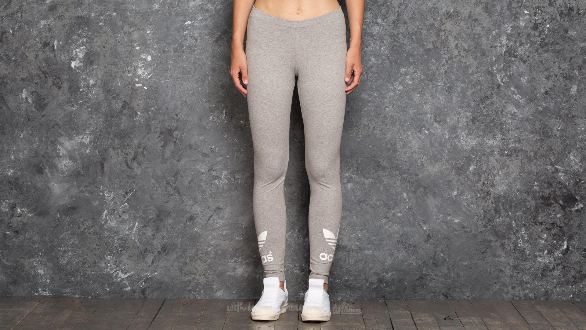 Pants and jeans adidas Trefoil Leggings Medium Grey Heather