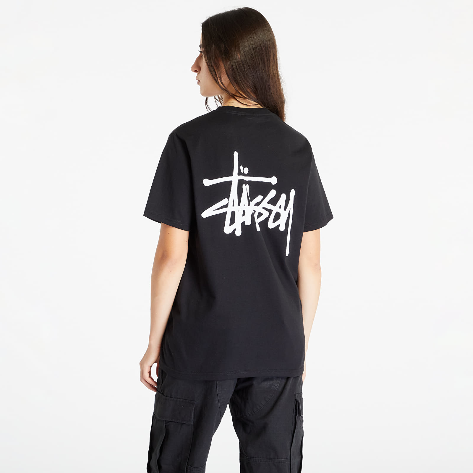 Pólók Stüssy Basic Stussy Short Seeve Tee UNISEX Black