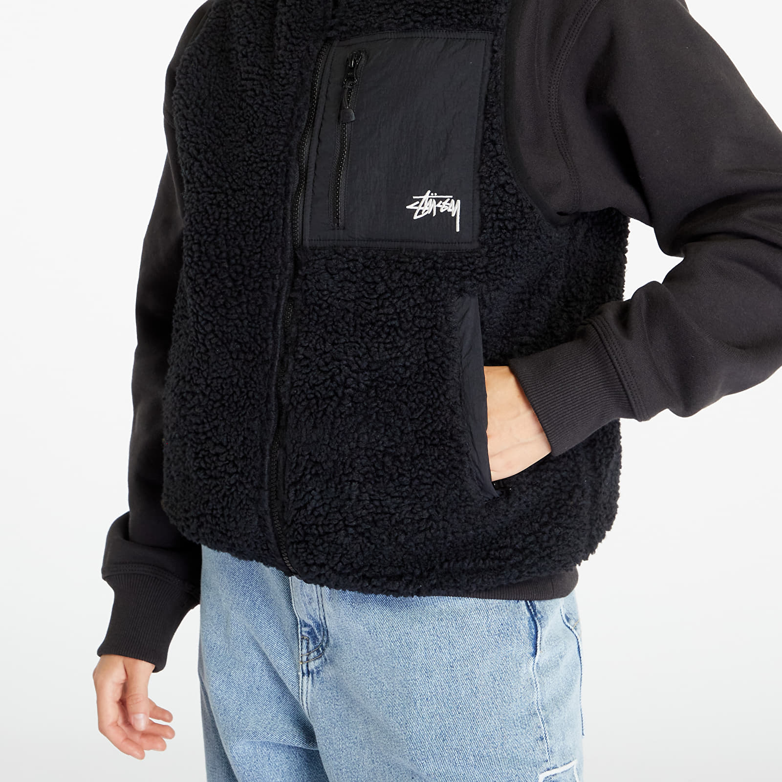 Stussy tribe sherpa jacket shop