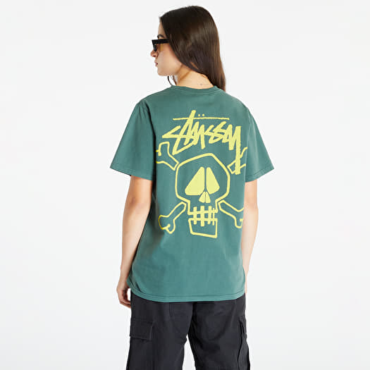 Stüssy Skull&Bones tee Koszulki Stüssy Skull & Bones Pig. Dyed Short Sleeve Tee
