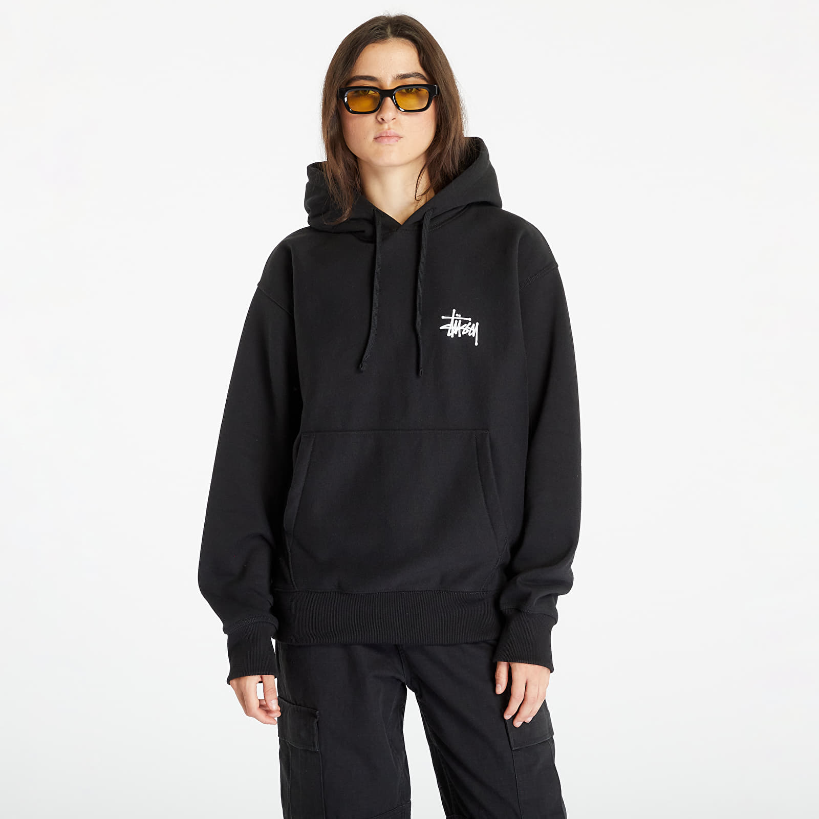 Hoodies and sweatshirts  Stüssy Basic Stussy Hoodie UNISEX Black
