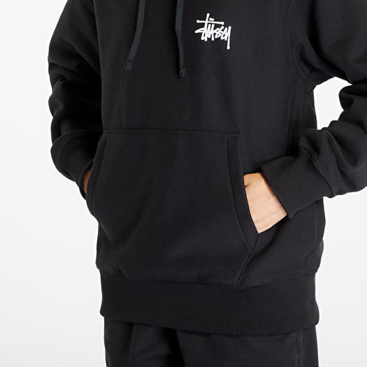 Felpa nera stussy shop