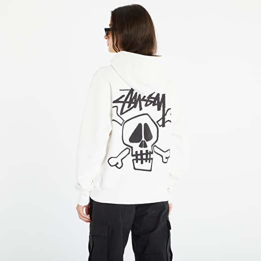 Stussy skull cheap hoodie