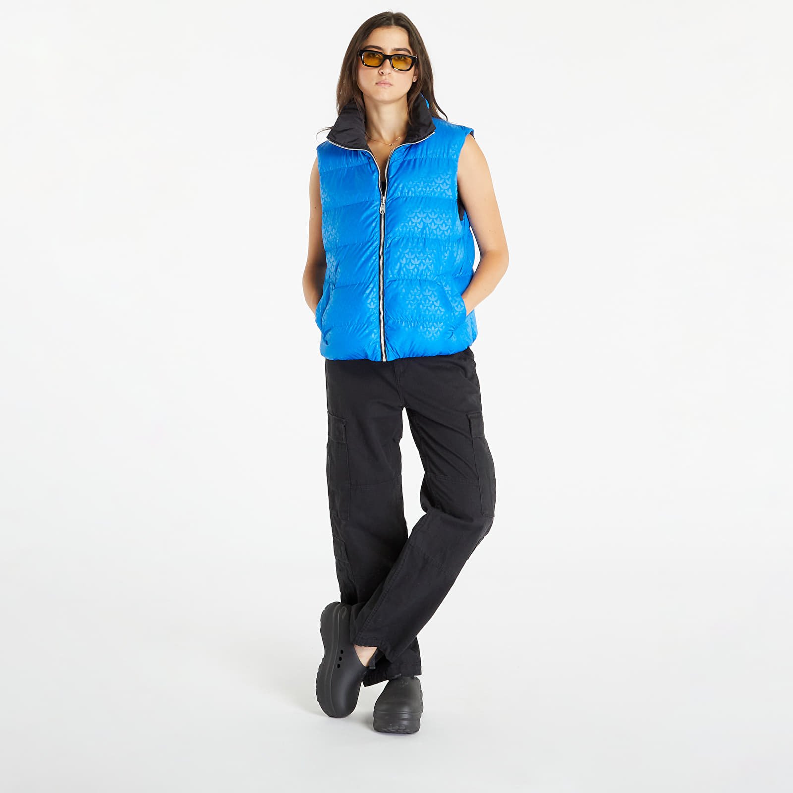 Vests adidas Originals Rever Vegan Vest Black/ Royal Blue