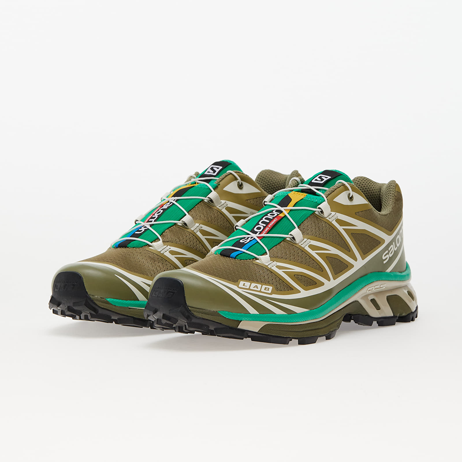 Tenisky Salomon XT-6 Dried Herb/ Deep Lichen Green/ Bright Green EUR 42 2/3