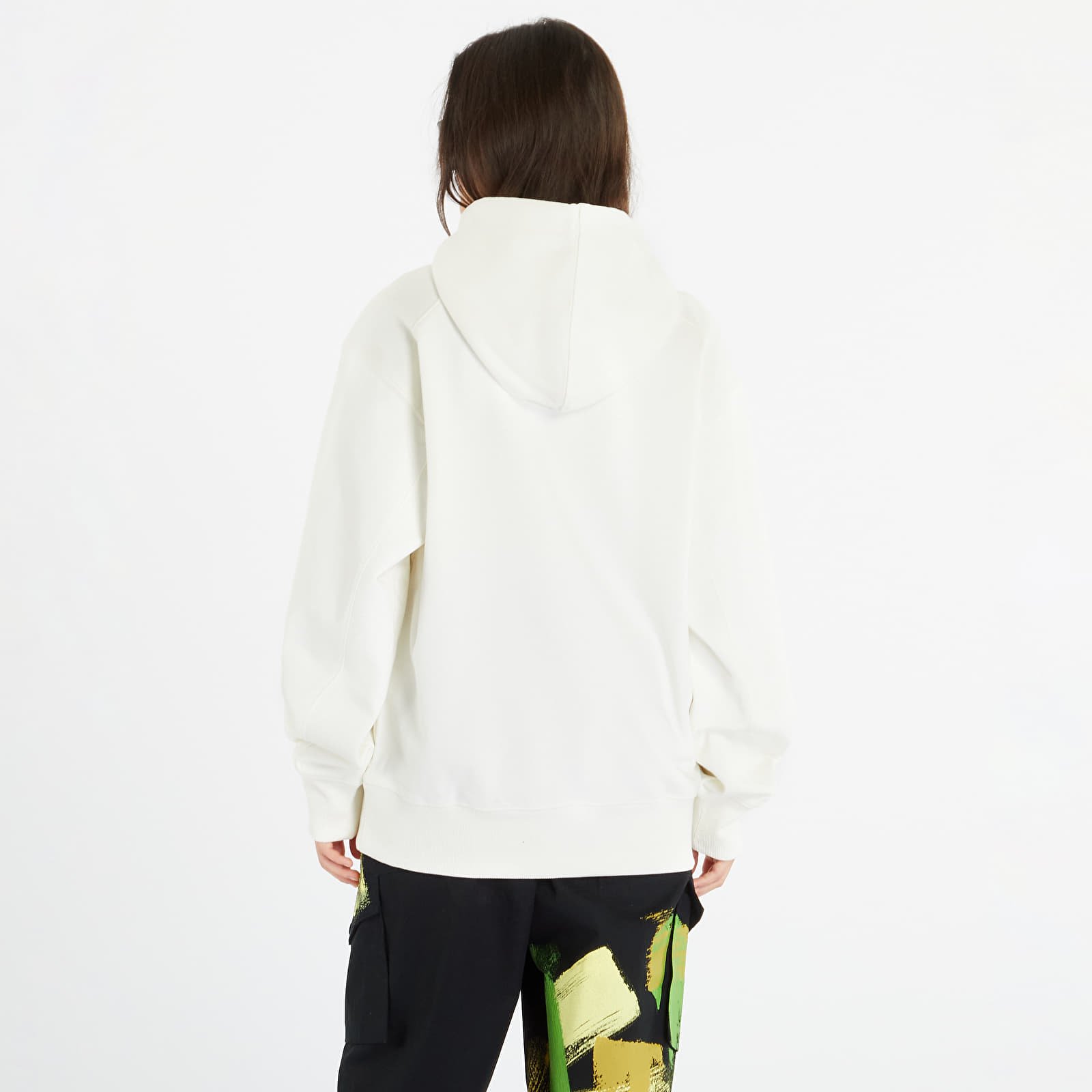 Hanorace Y-3 Grephic Logo Hoodie UNISEX Off White