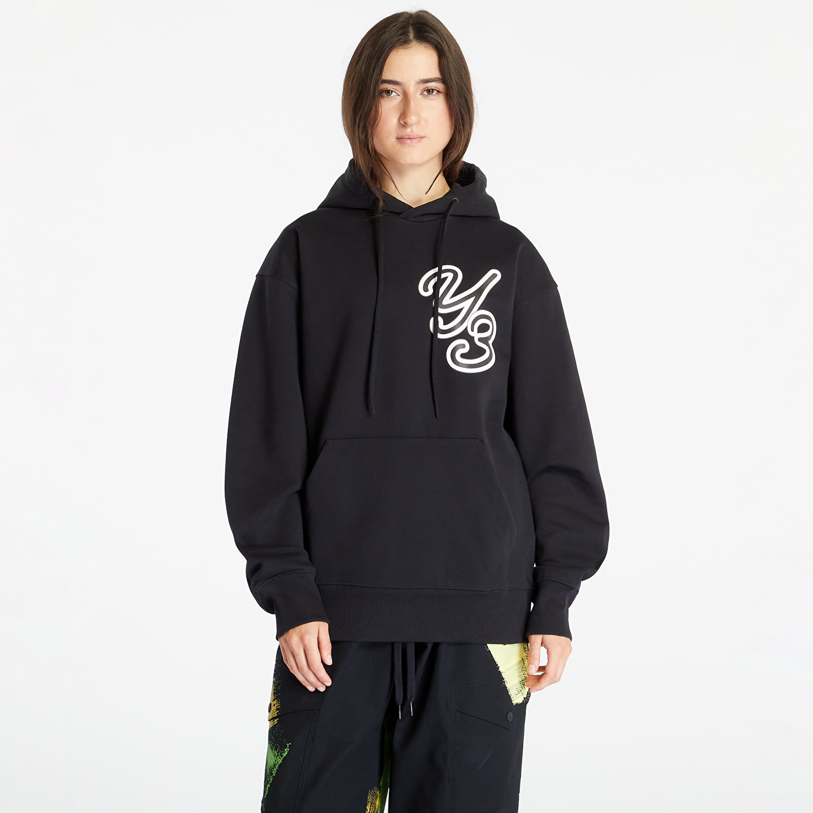Hoodies and sweatshirts Y-3 Graphic Logo Hoodie UNISEX Black