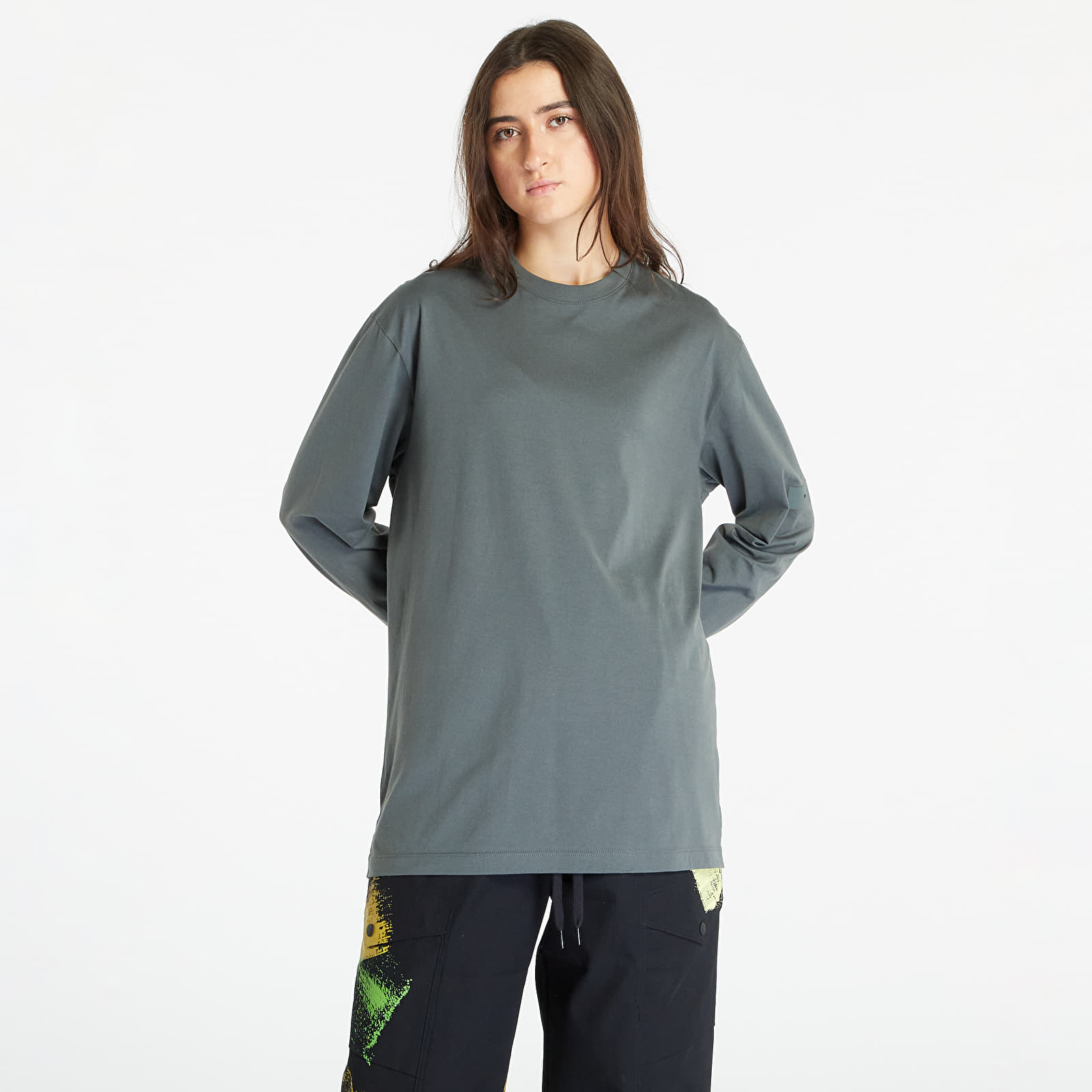 Tricouri  Y-3 Long Sleeve Tee UNISEX Utility Ivy