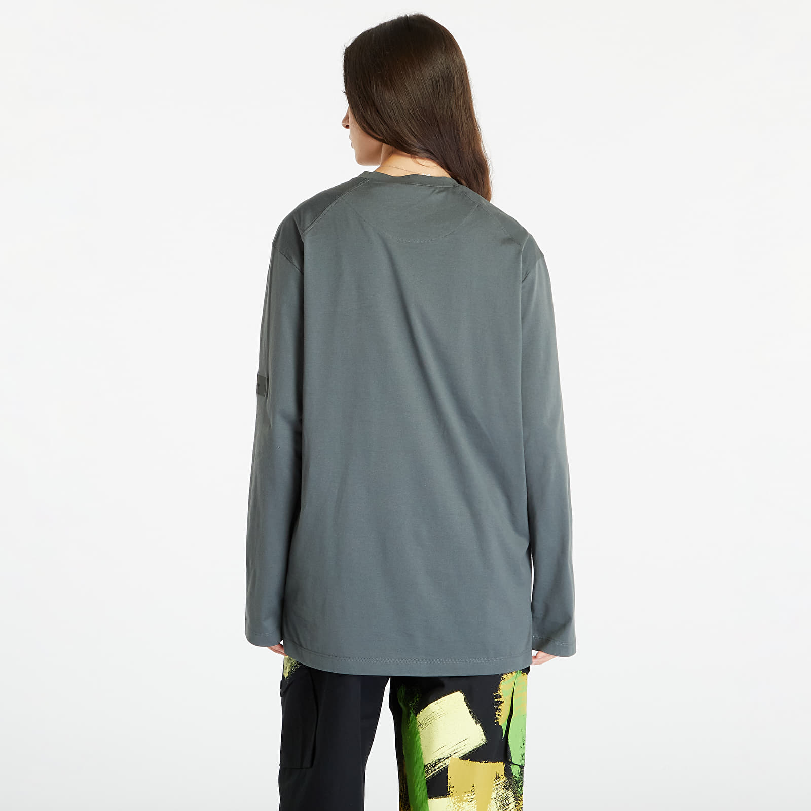 Tricouri  Y-3 Long Sleeve Tee UNISEX Utility Ivy