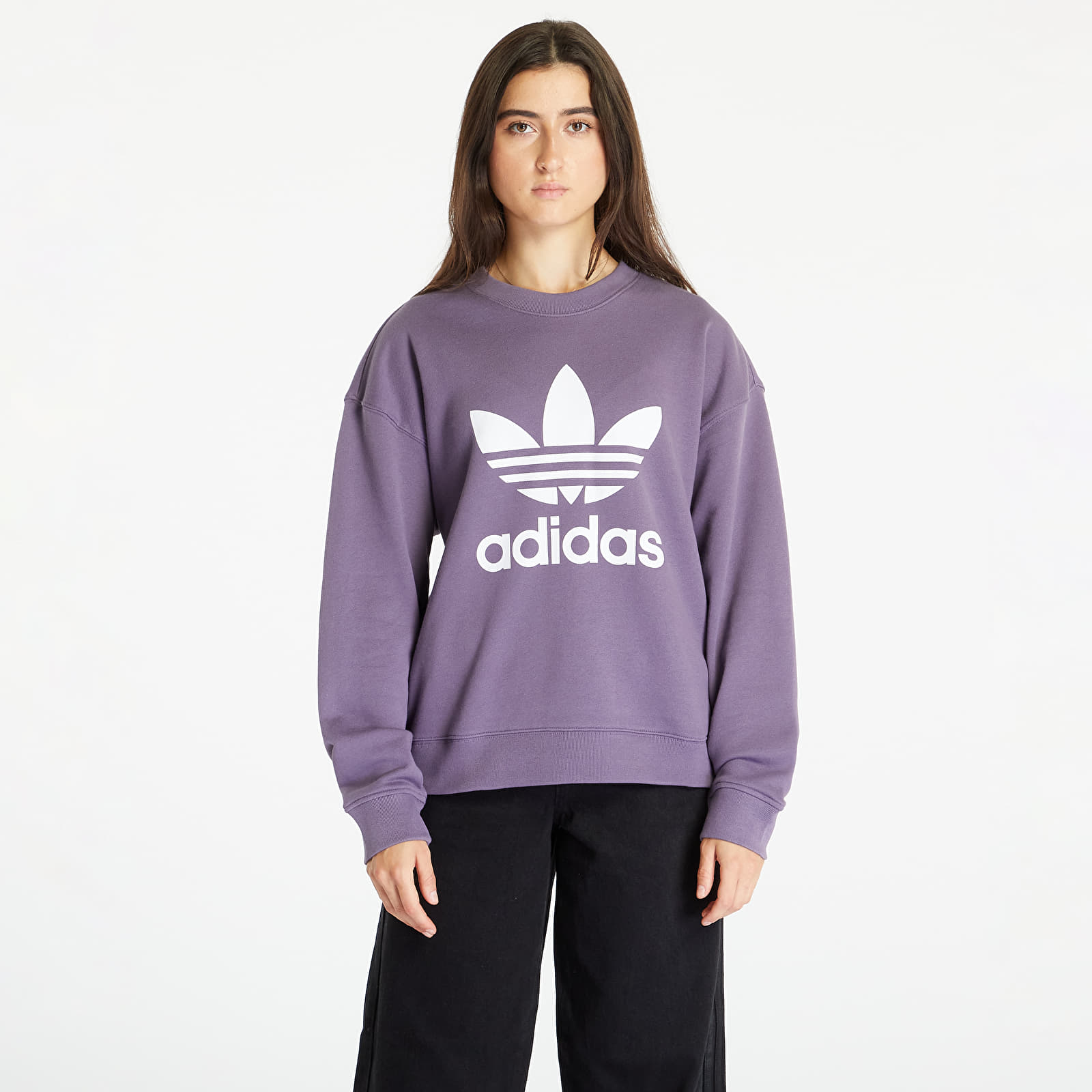 Sweat on sale adidas trefoil