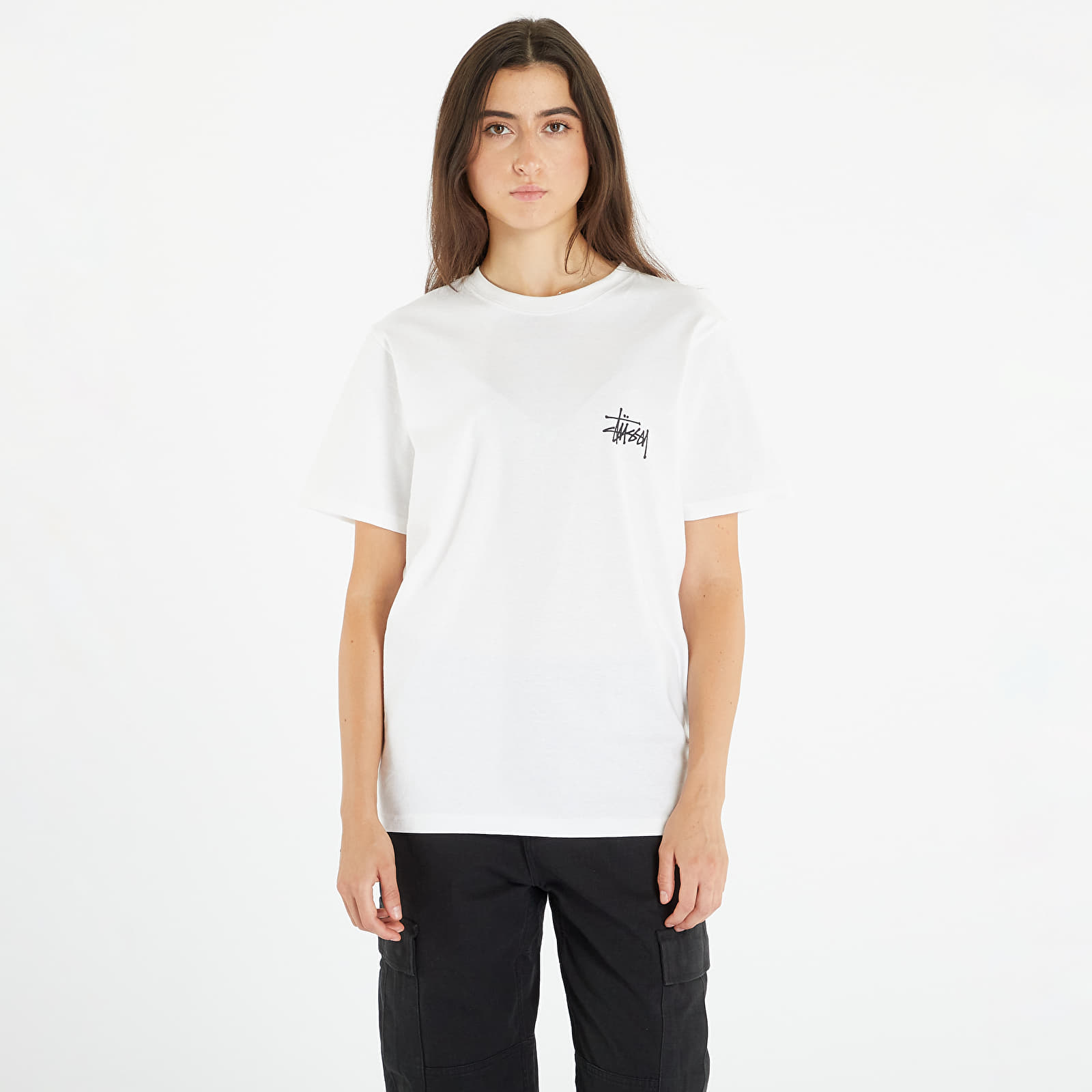 Magliette Stüssy Basic Stussy Tee UNISEX White