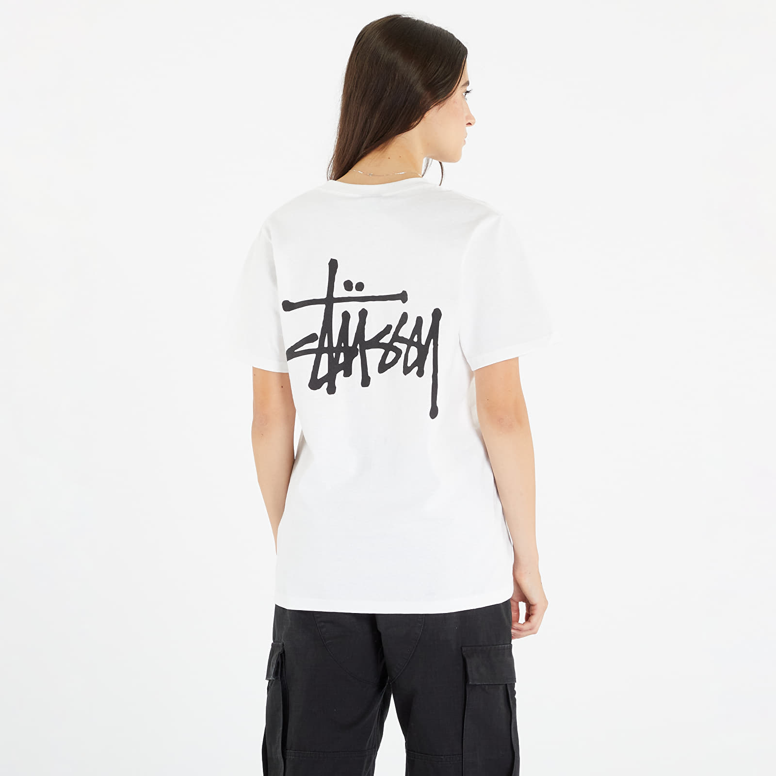 Magliette Stüssy Basic Stussy Tee UNISEX White