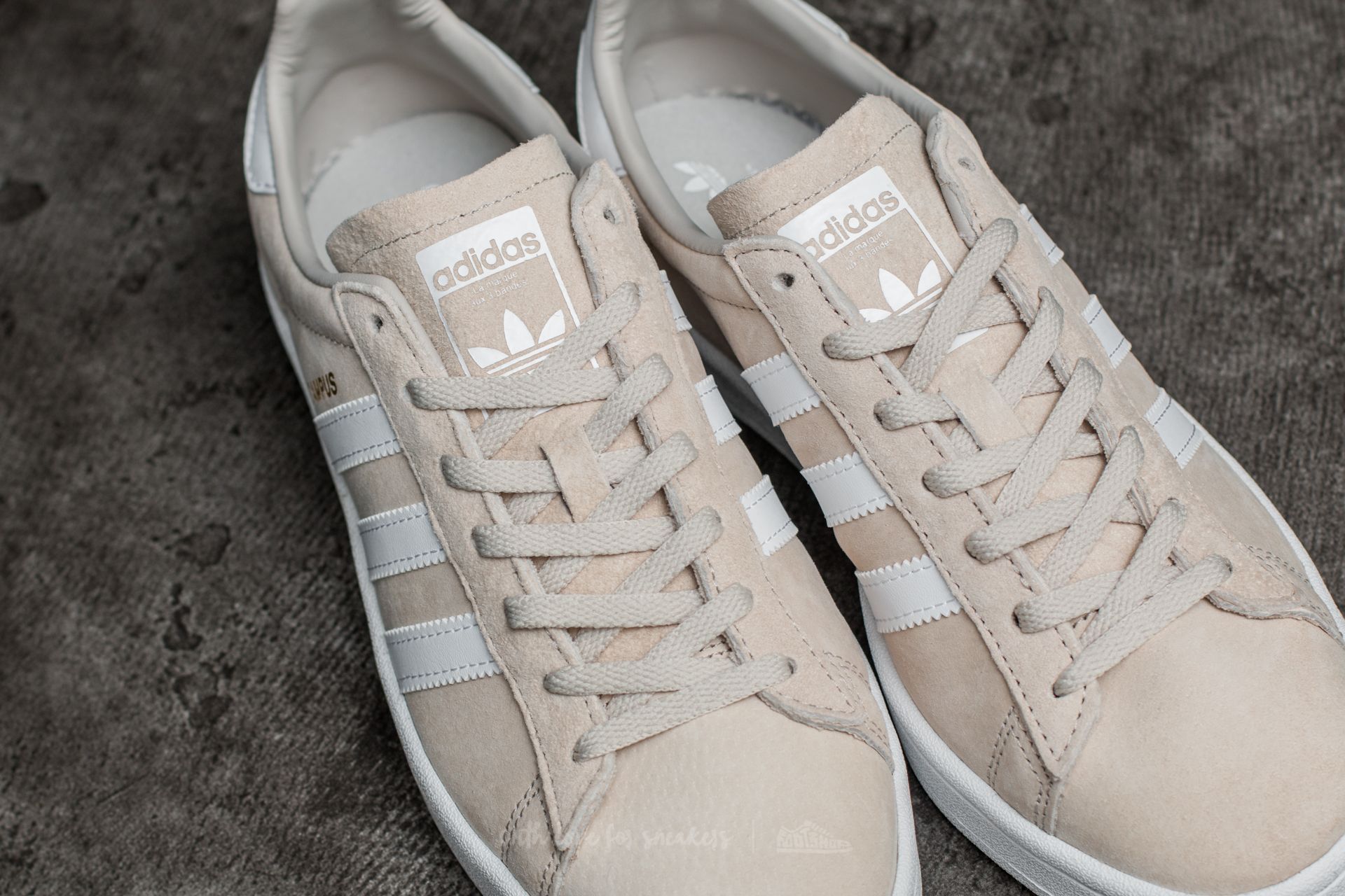 Adidas campus outlet clear brown
