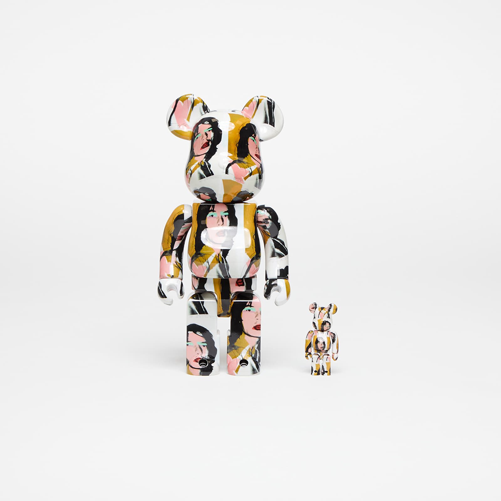 Annet tilbehør Medicom Toy BE@RBRICK Andy Warhol Mick Jagger 100% & 400% Set