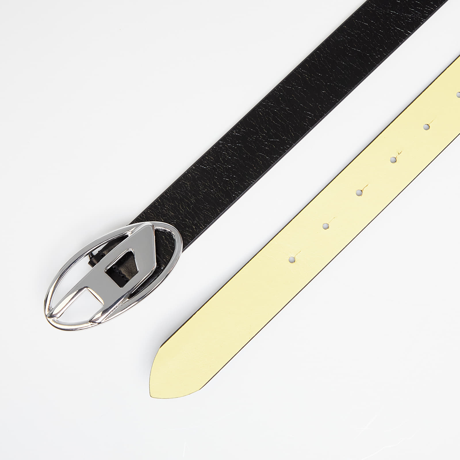 Diržai Diesel B-1Dr Reversible Belt Black/ Yellow