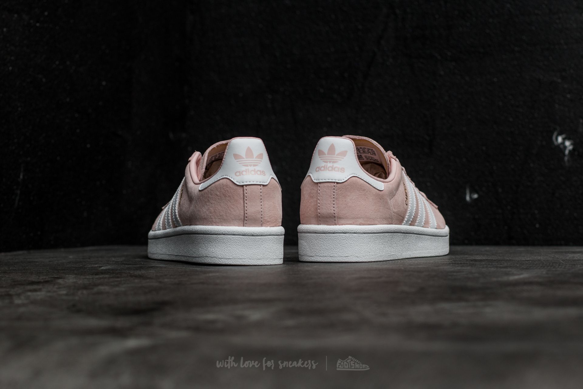Women's shoes adidas Campus W Icey Pink/ Ftw White/ Crystal White