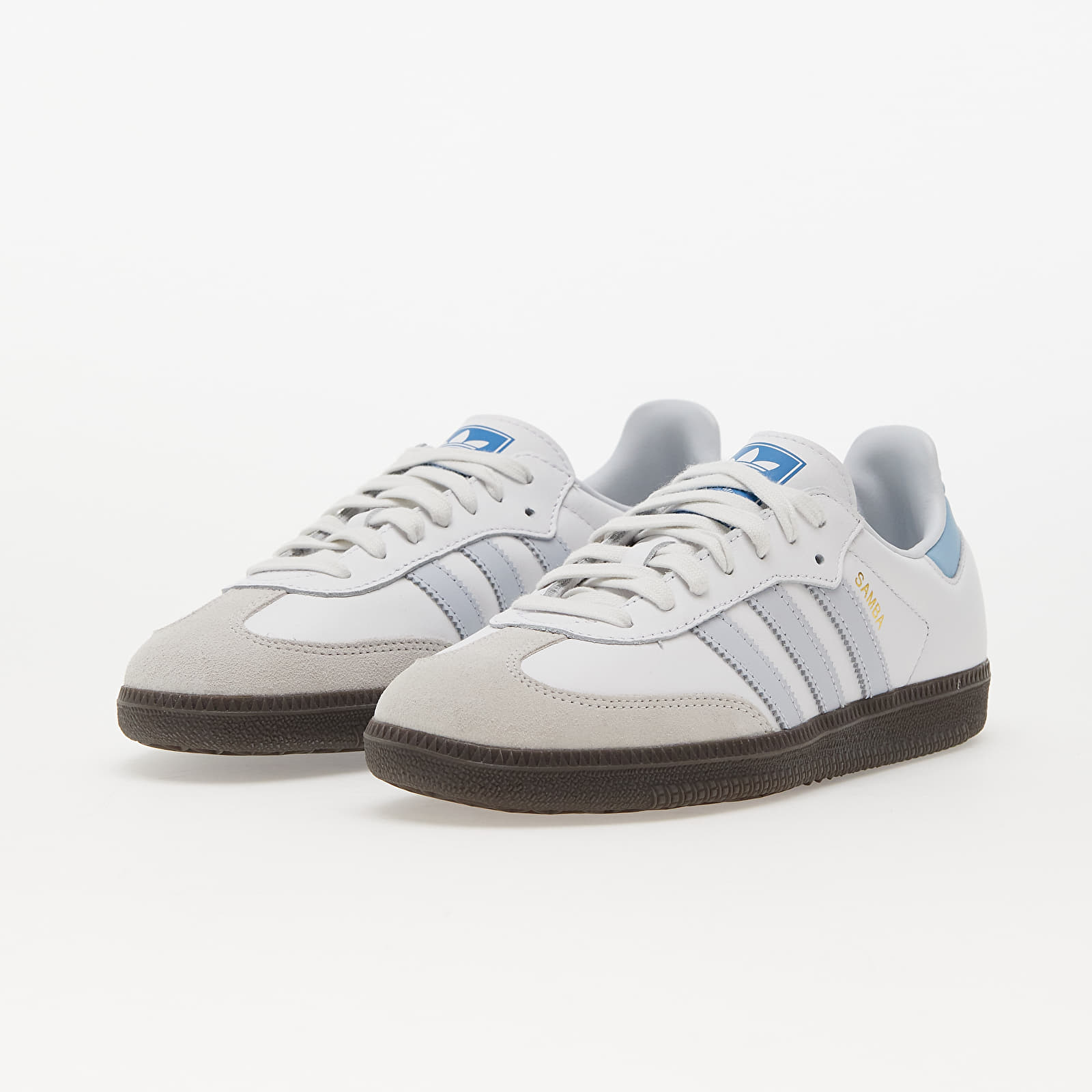Adidas originals mens rom trainers outlet white/blue/gum