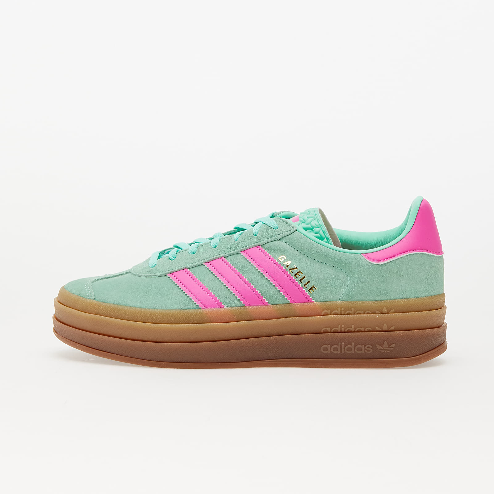 adidas Gazelle Bold W Pulse Mint/ Screaming Pink/ Gum M2