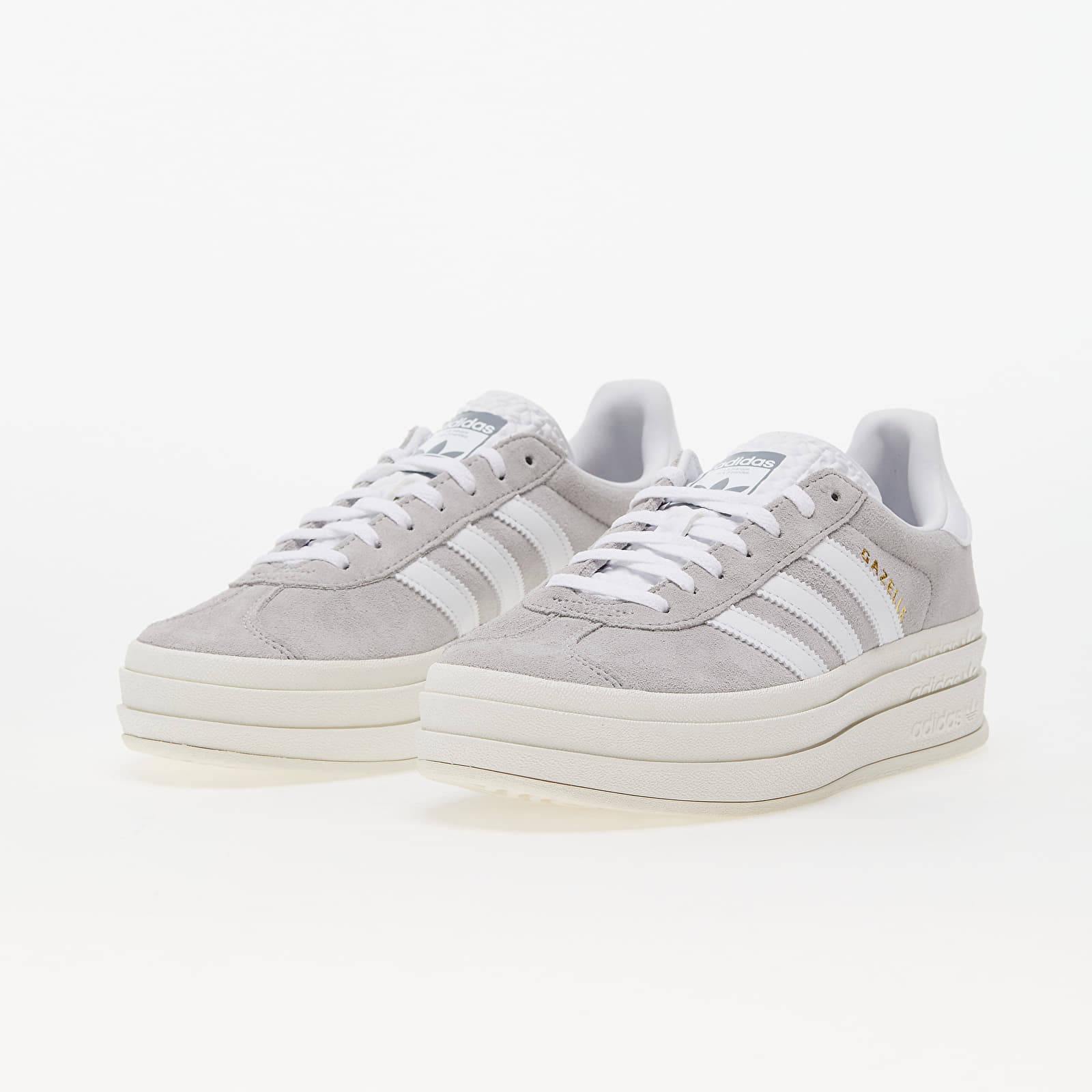 Dámske topánky a tenisky adidas Gazelle Bold W Grey Two/ Ftw White/ Core White
