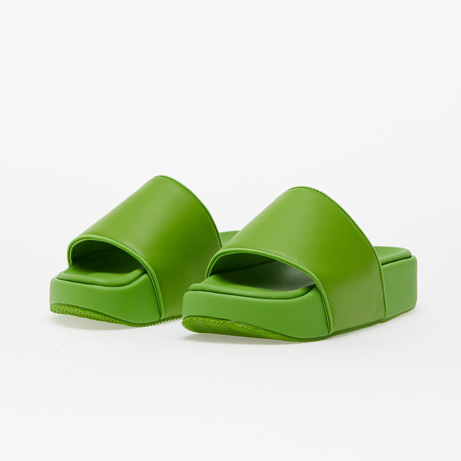 Férfi cipők Y-3 Slide Team Rave Green/ Team Rave Green/ Team Rave Green
