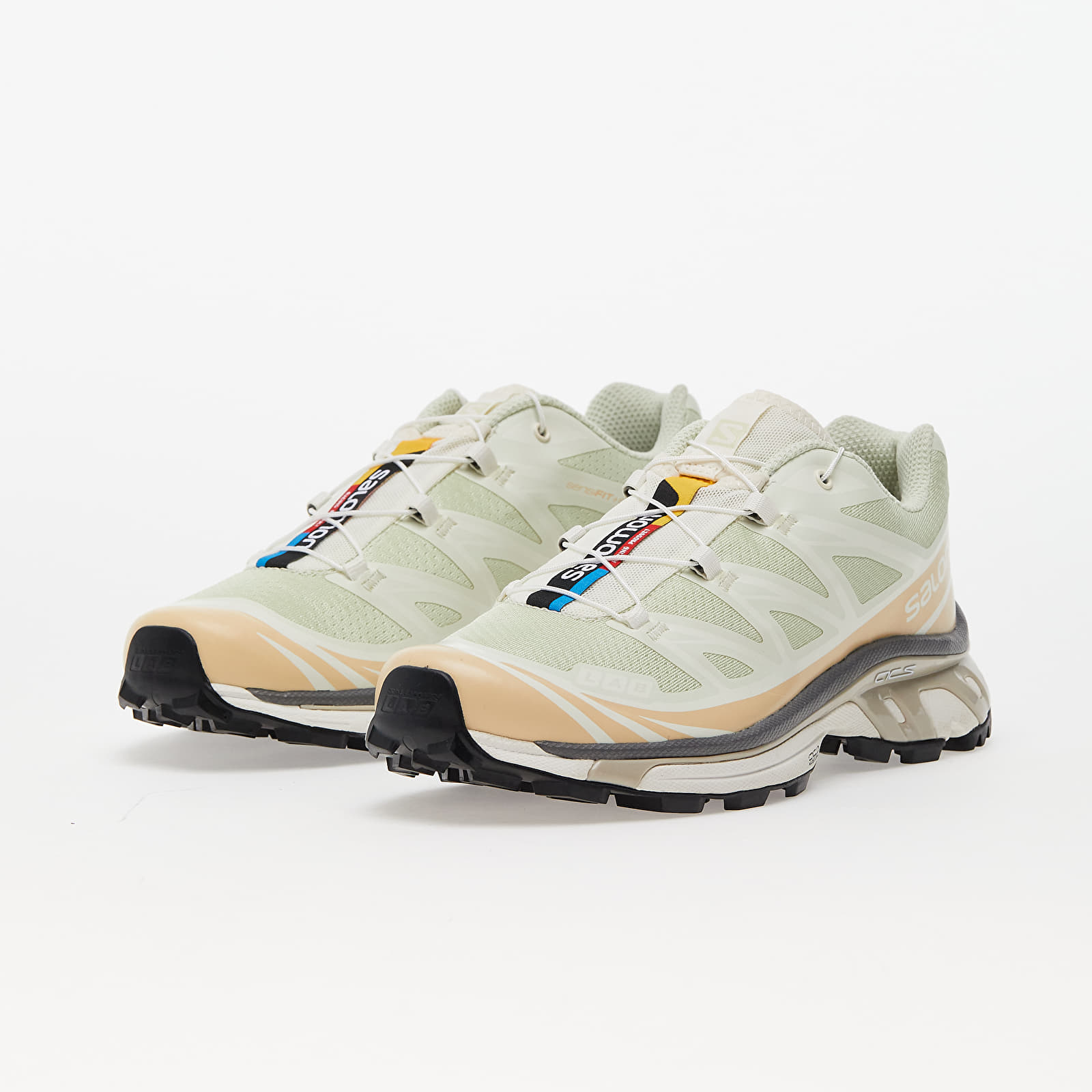 Men's shoes Salomon XT-6 Aloe Wash/ Hzlnut/ Feather Gray