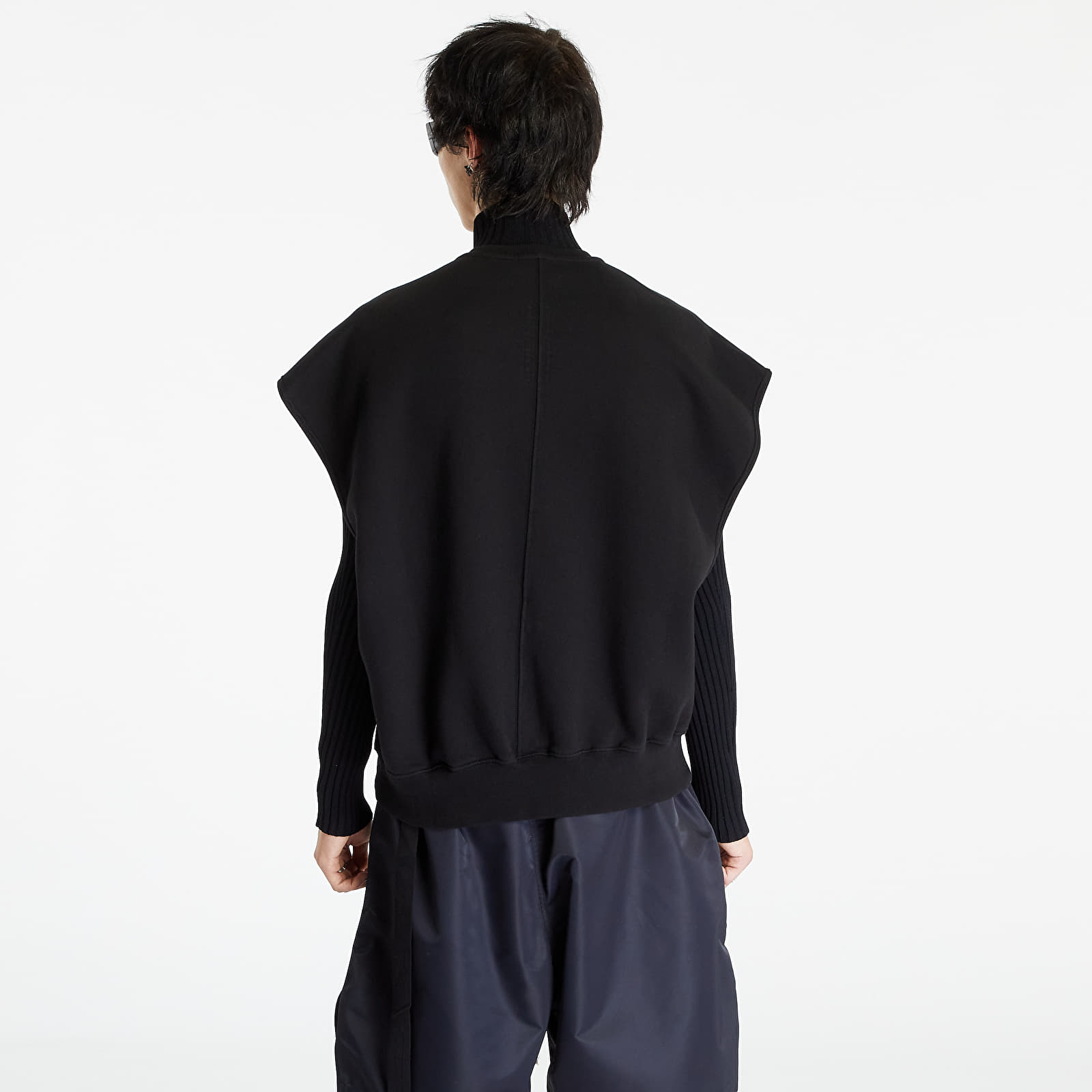 Veste Rick Owens Sl Jumbo Tatlin Sweat Vest Black/ Pearl