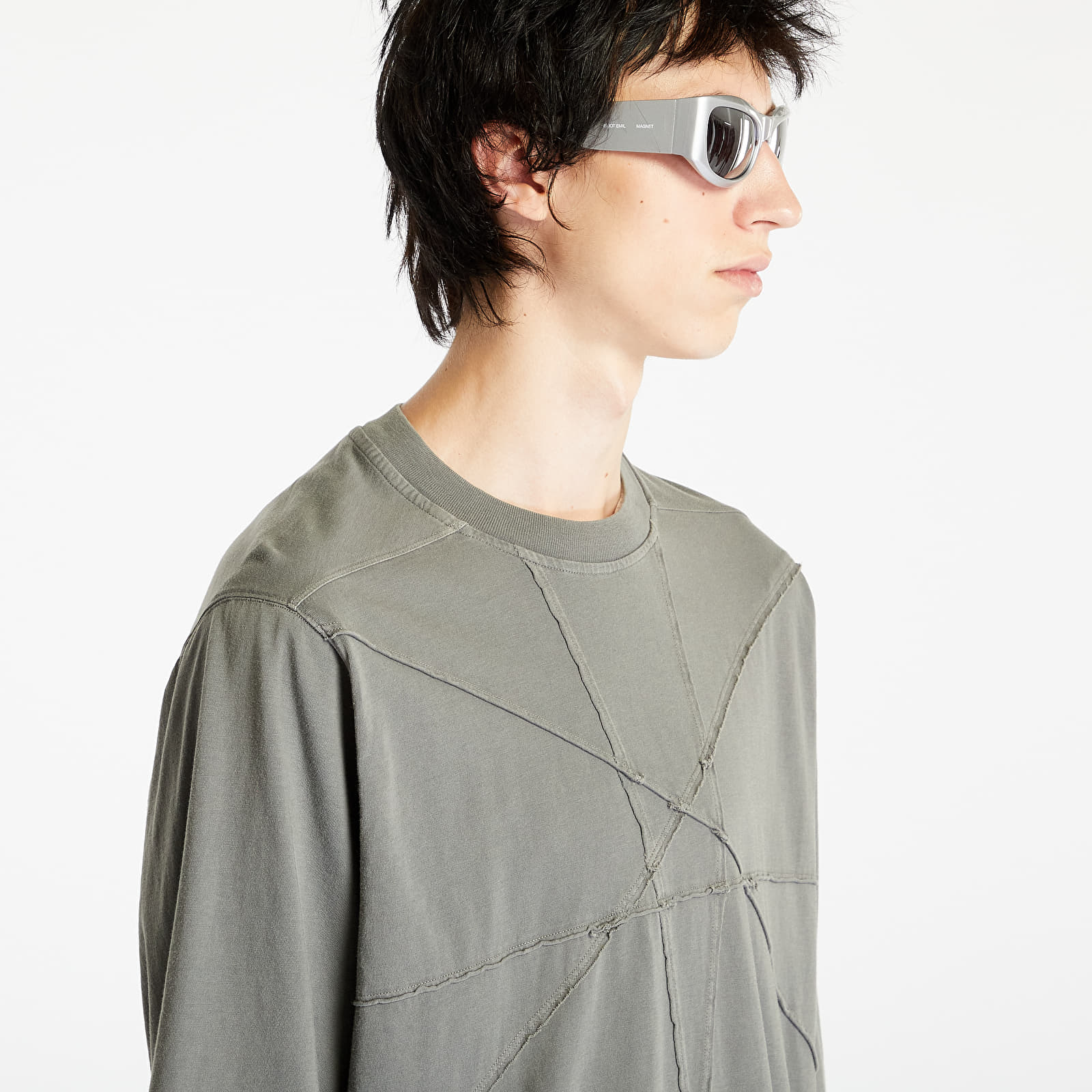 Pólók Rick Owens Jumbo Short Sleeve Tee Hustler Blue