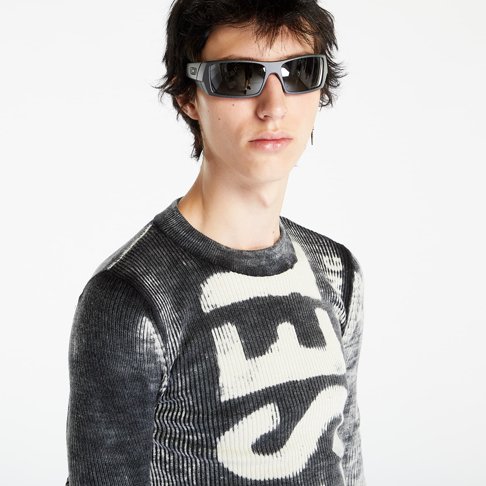 Swetry Diesel K-Atullus Round Knitwear Black