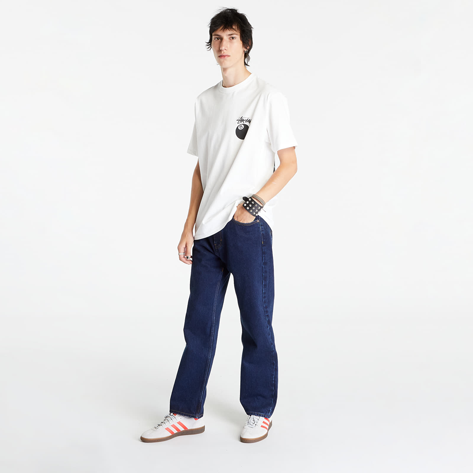 Bukser og jeans Levi's® Skate Baggy 5 Pocket Dark Indigo - Worn In