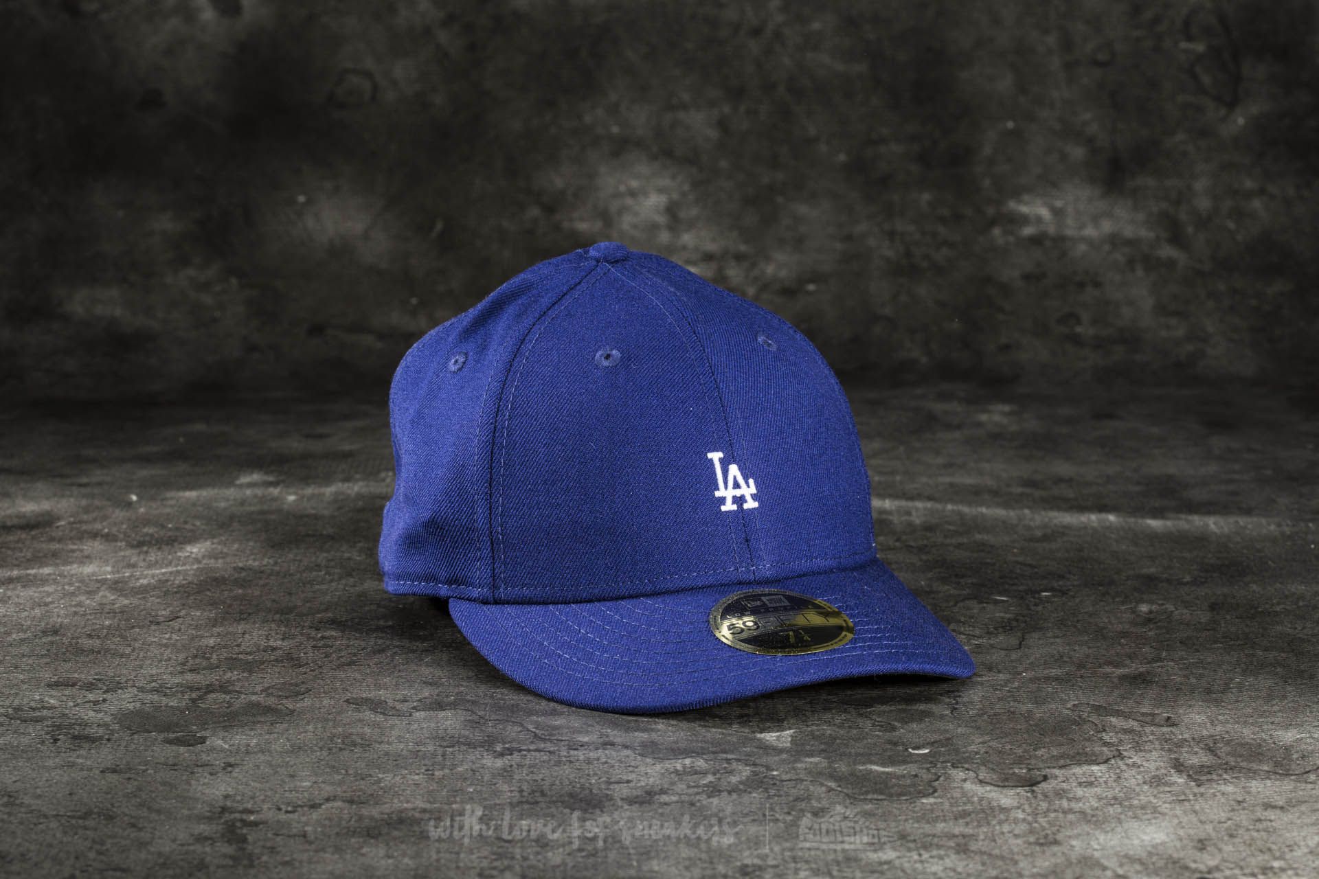 Casquettes New Era 59Fifty Low Profile Mini Logo Los Angeles Dodgers Cap Blue