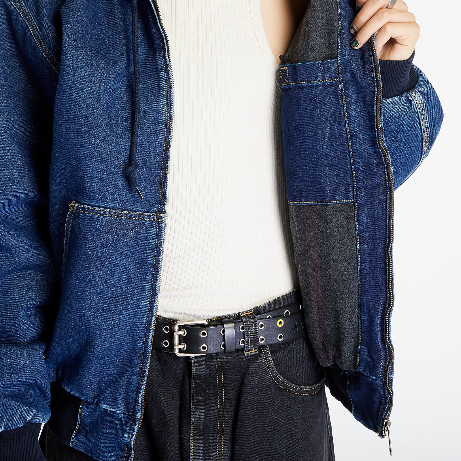 Bundy a kabáty Carhartt WIP OG Active Jacket Blue Stone Washed