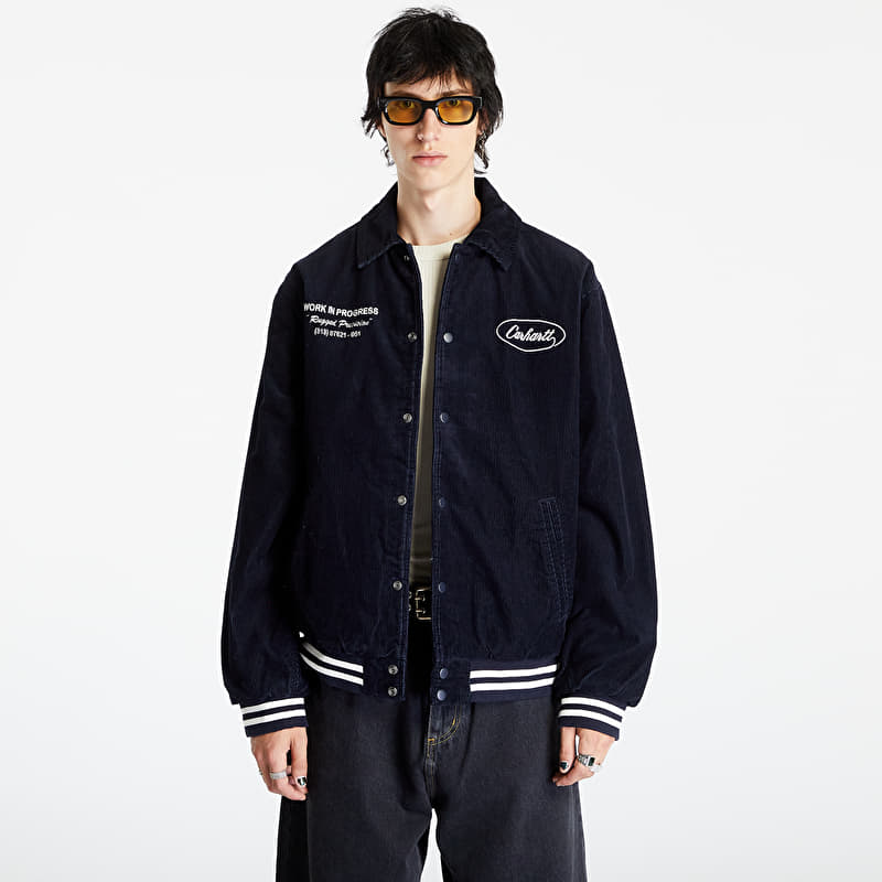 Carhartt WIP Rugged Letterman Jacket Dark Navy/ Wax | Footshop