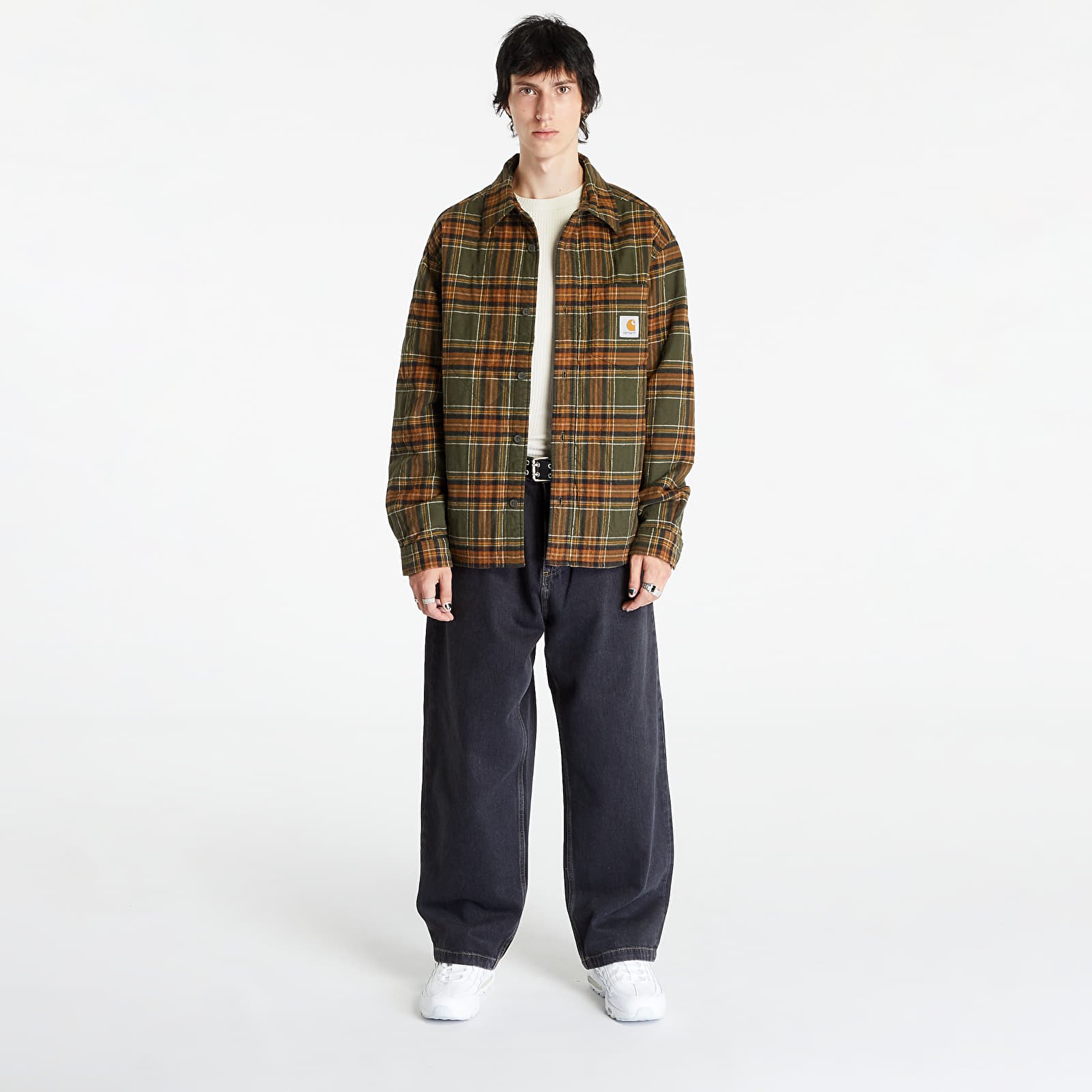 Shirts Carhartt WIP Wiles Shirt Jacket Wiles Check, Highland