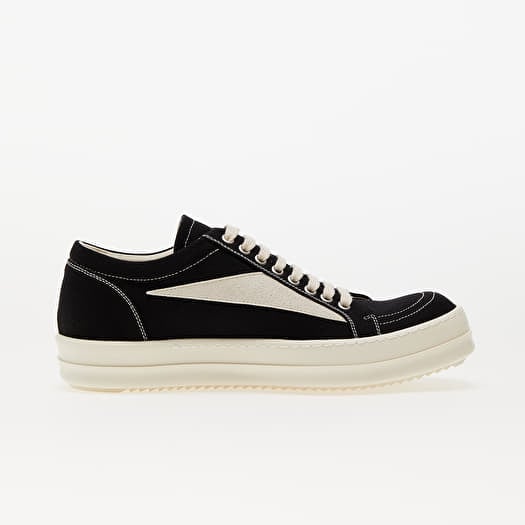 靴 Rick Owens VINTAGE SNEAKS BLACK MILK 41 Vintage Sneakers in Black/Milk – SVRN