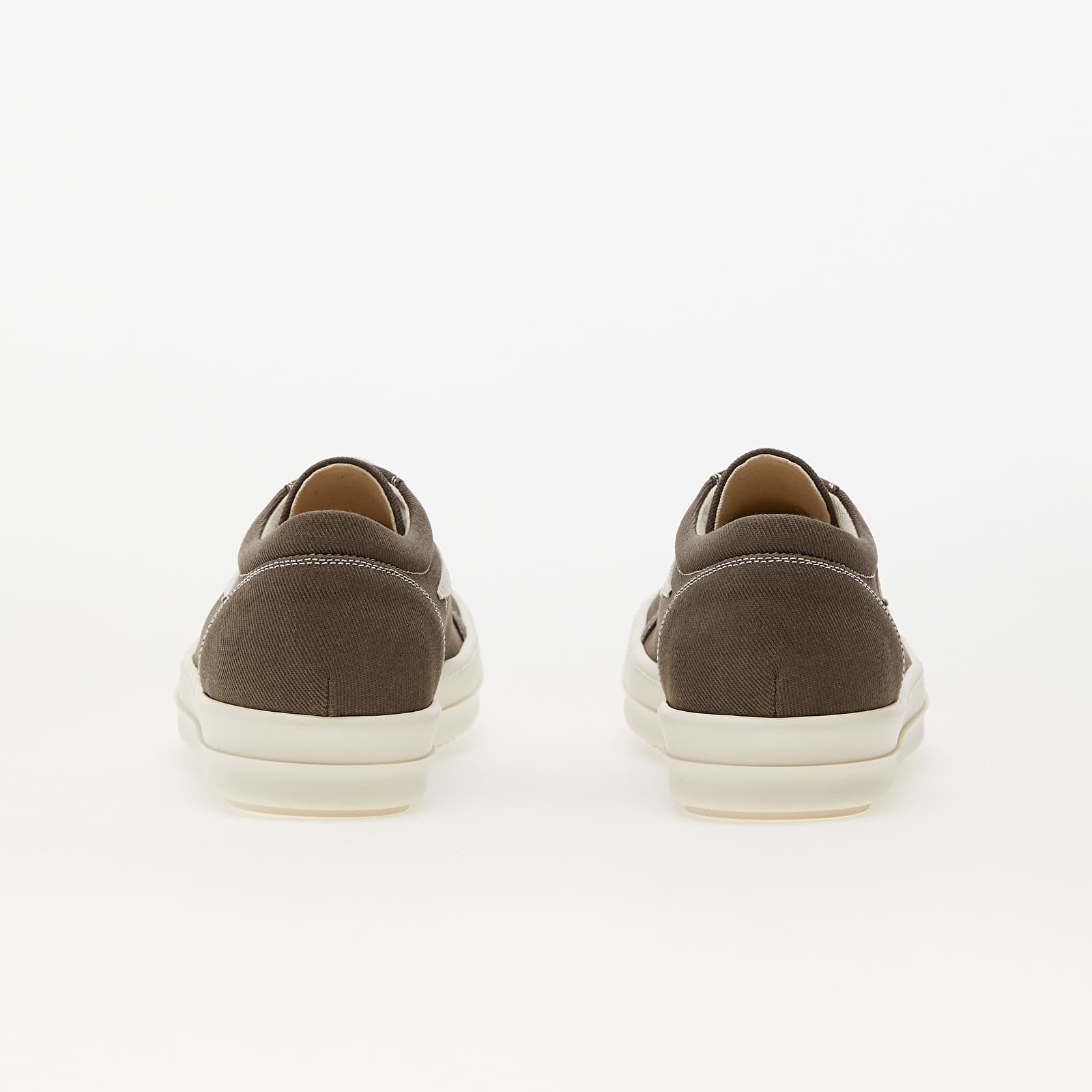 Încălțăminte și sneakerși pentru bărbați Rick Owens Denim Shoes - Vintage Sneaks Dust/ Milk/ Milk