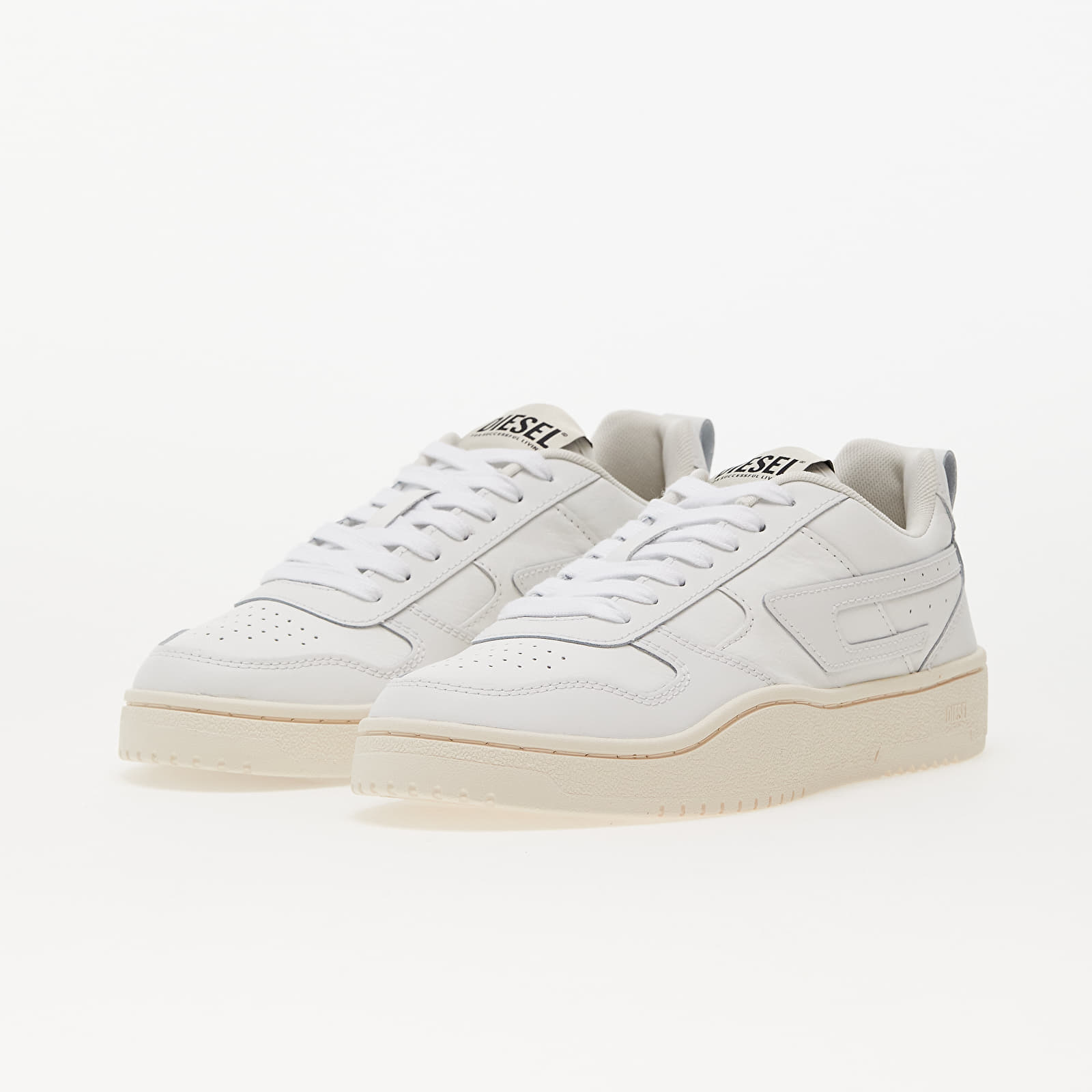 Herren Sneaker und Schuhe Diesel S-Ukiyo V2 Low Sneakers White