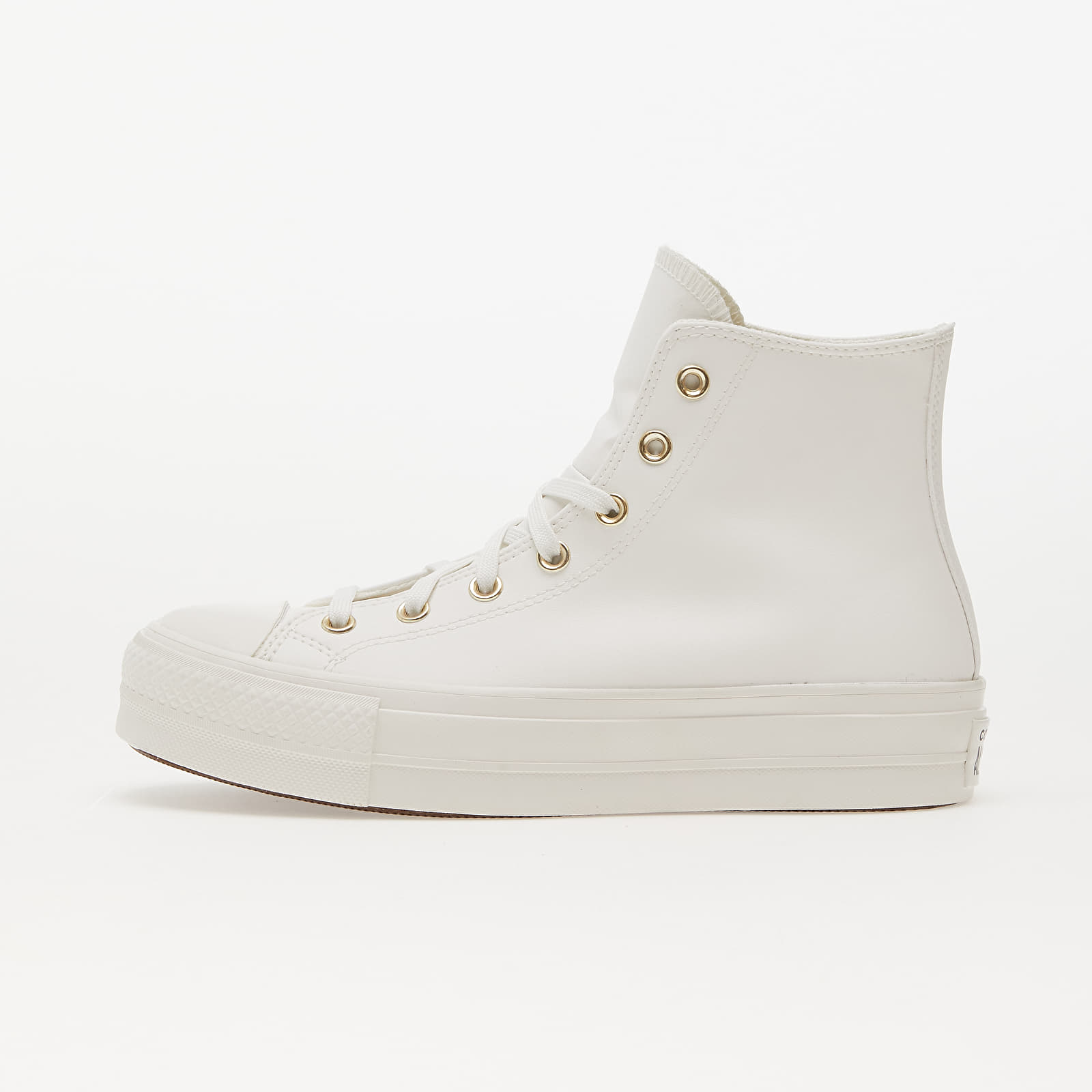 Дамски кецове и обувки Converse Chuck Taylor All Star Lift Platform Mono White Vintage White/ Egret/ Gold