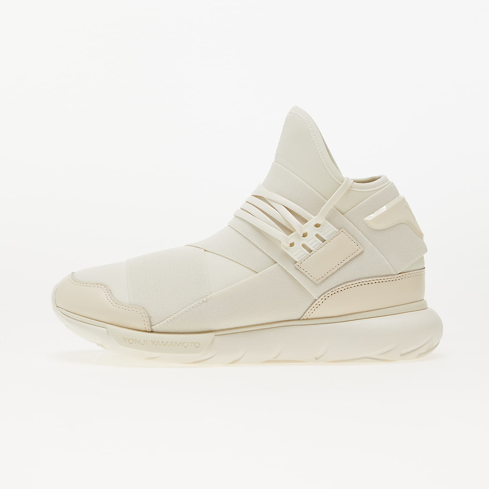 Încălțăminte și sneakerși pentru bărbați Y-3 Qasa Off White/ Core White/ Wonder White