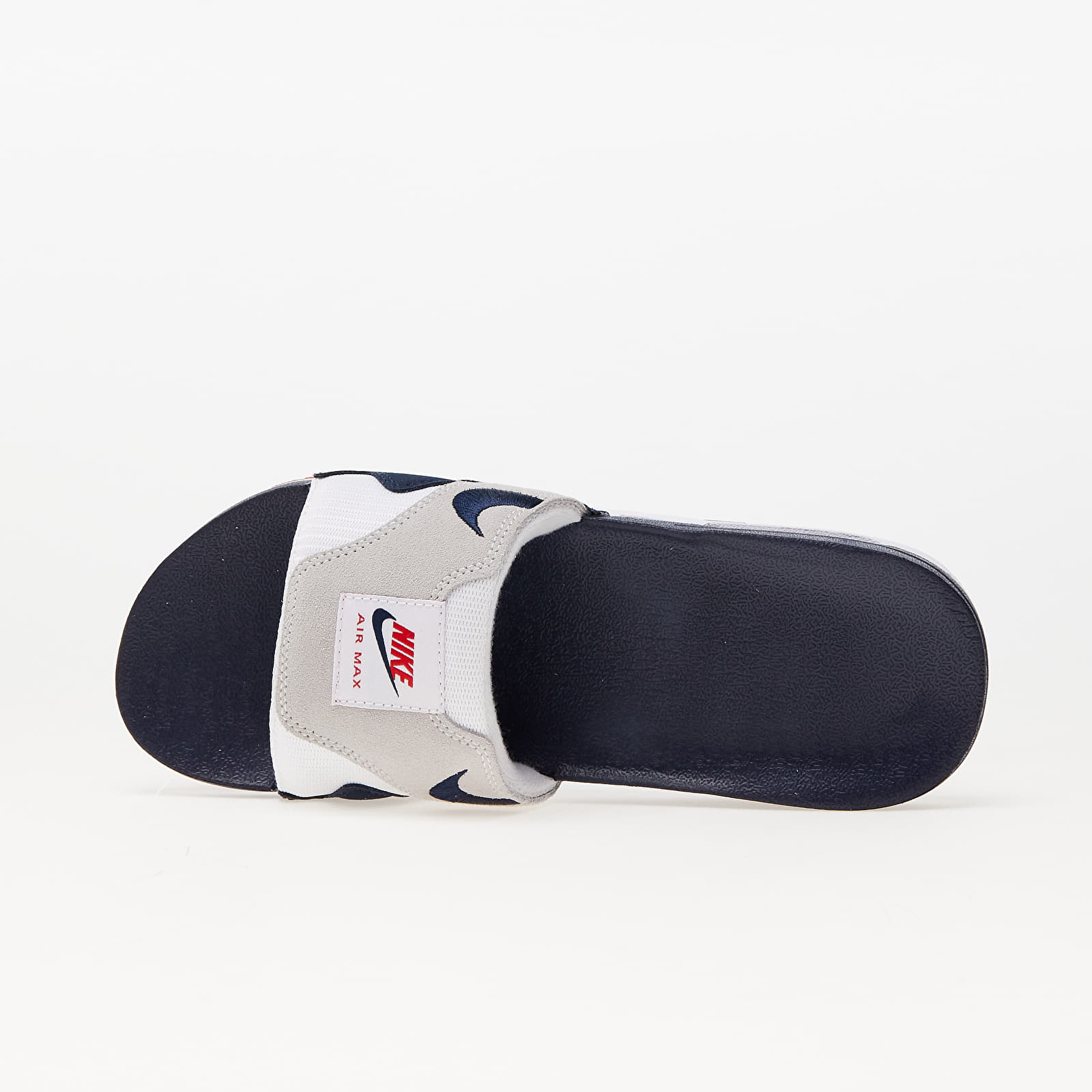 Încălțăminte și sneakerși pentru bărbați Nike Air Max 1 Slide White/ Obsidian-Lt Neutral Grey