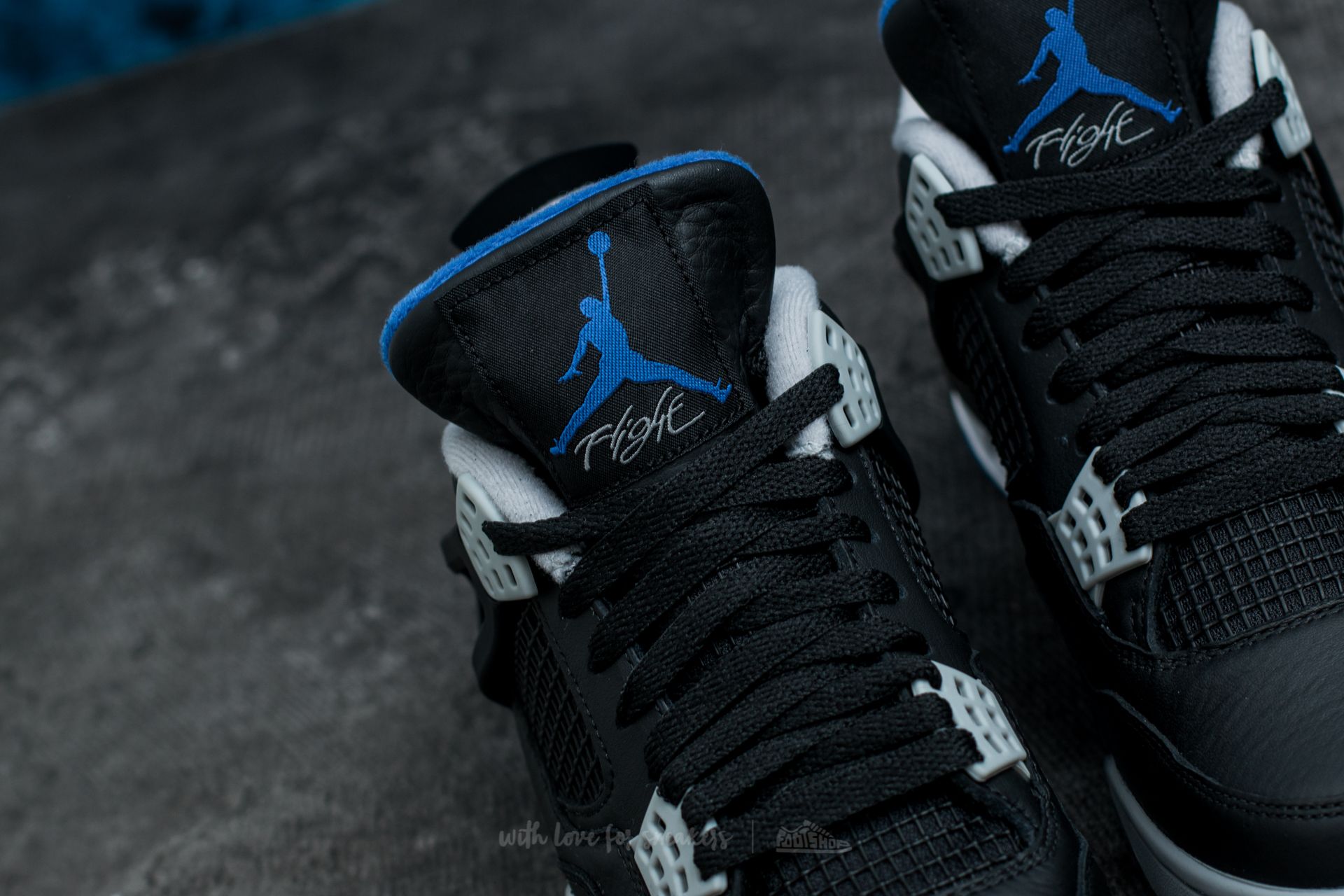 Air jordan 4 cheap retro black game royal