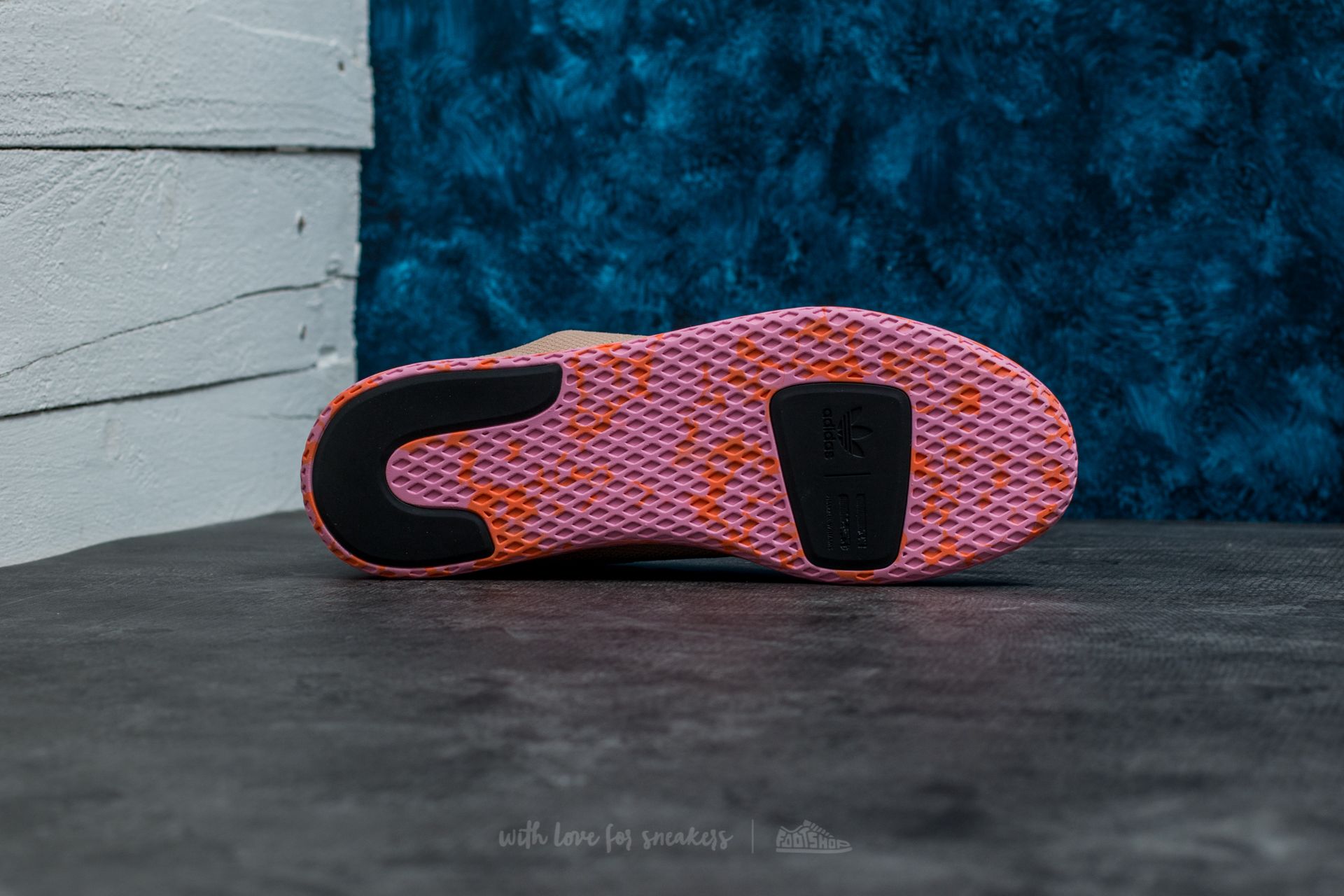 Férfi cipők adidas Pharrell Williams Tennis HU Tan/ Tan