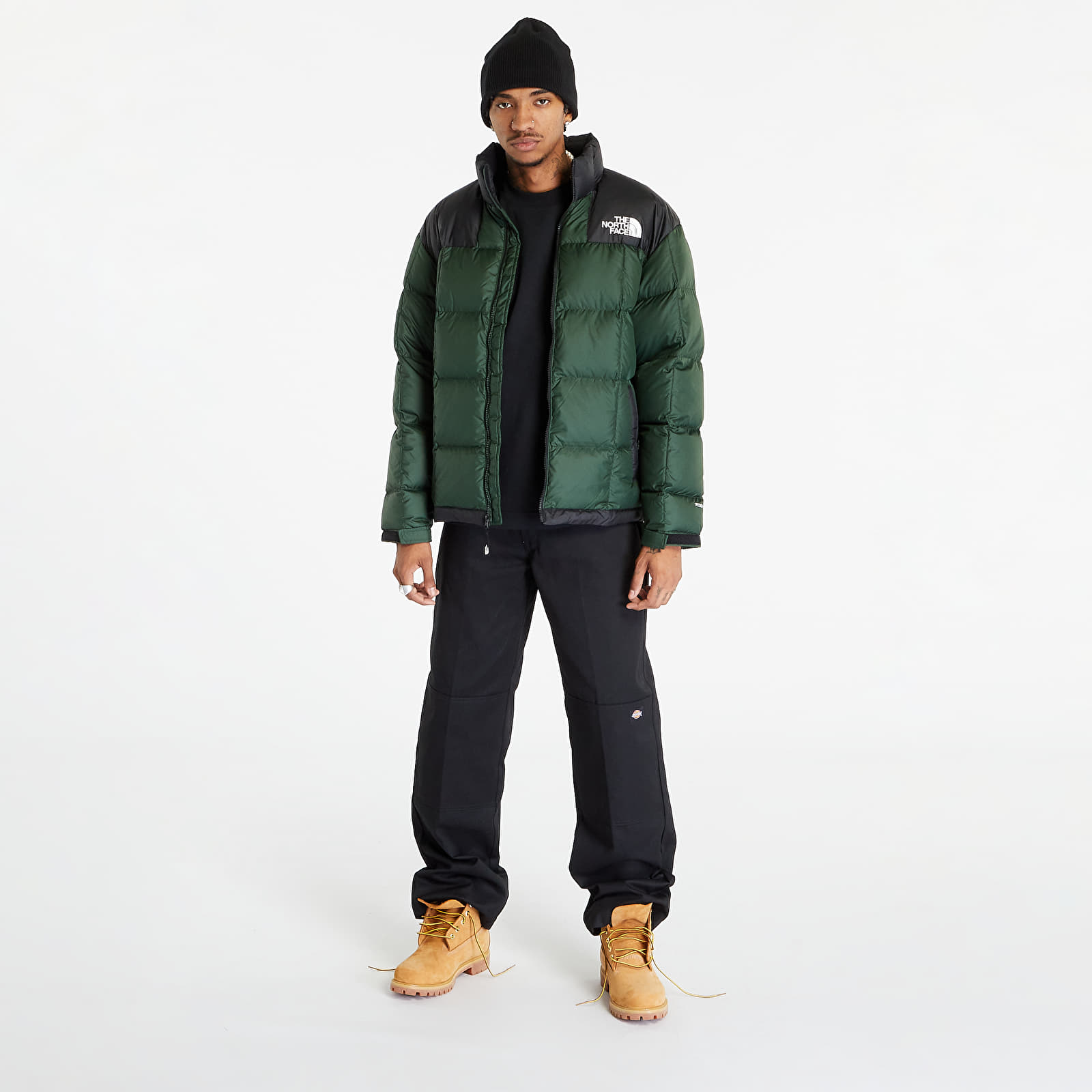 The North Face Lhotse Jacket Pine Needle/ TNF Black | Footshop