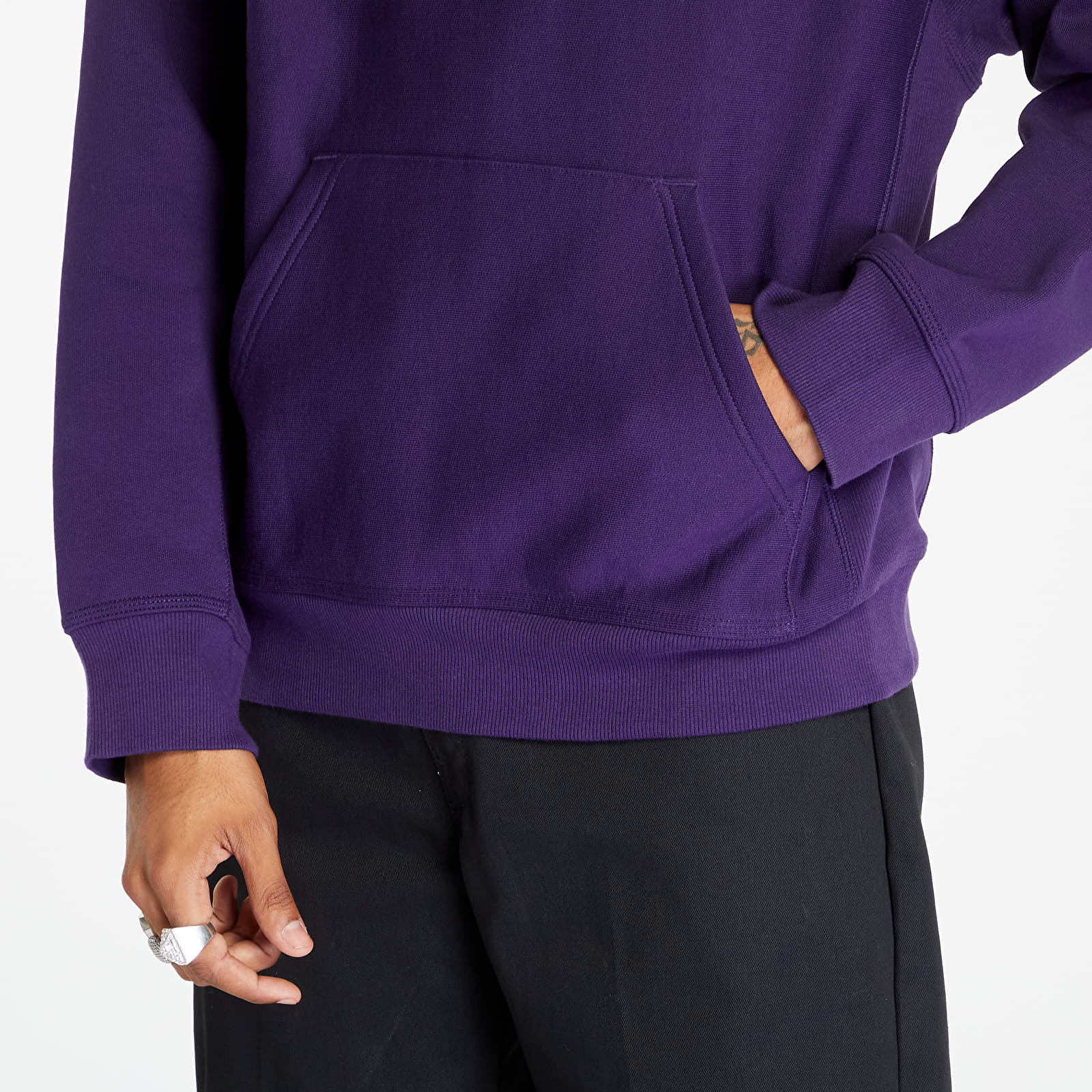 Sudaderas Carhartt WIP Hooded American Script Sweat Cassis