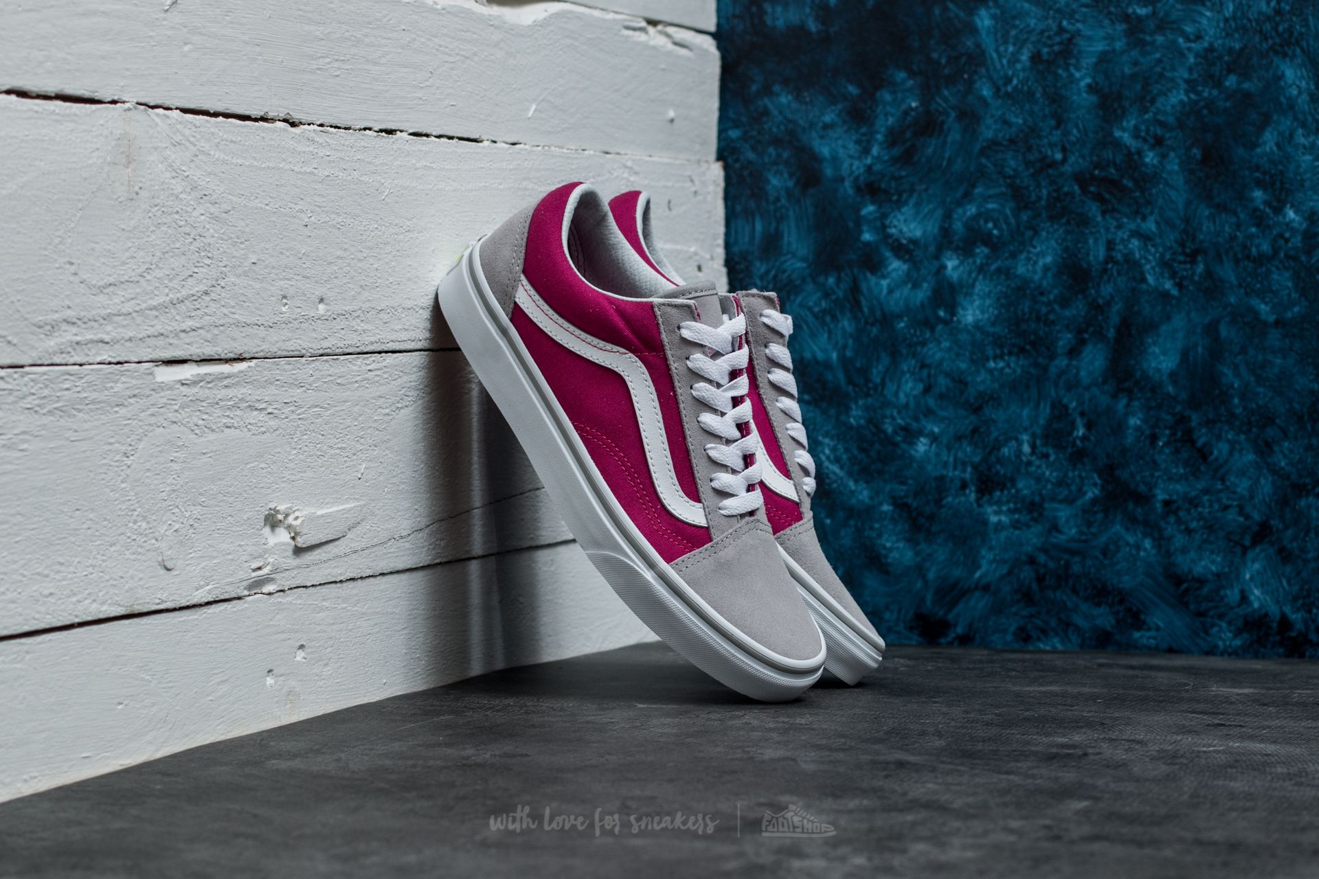 Women's shoes Vans Old Skool Drizzle/ Sangria